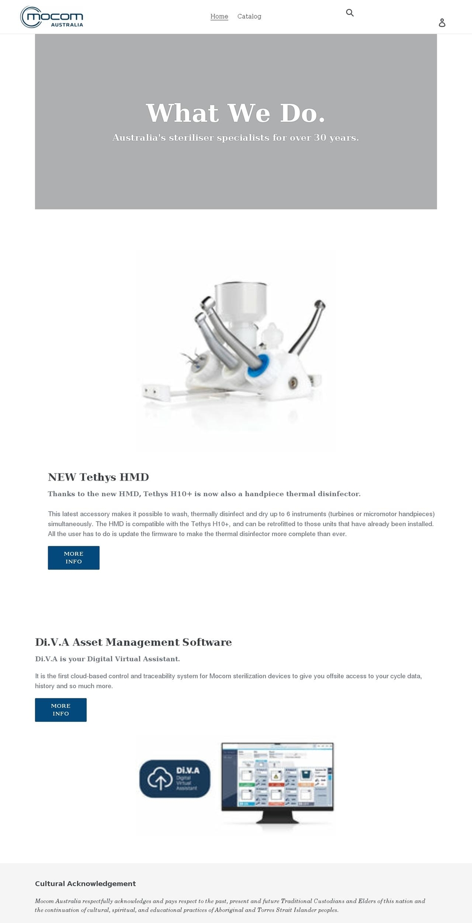 mocomaustralia.com.au shopify website screenshot