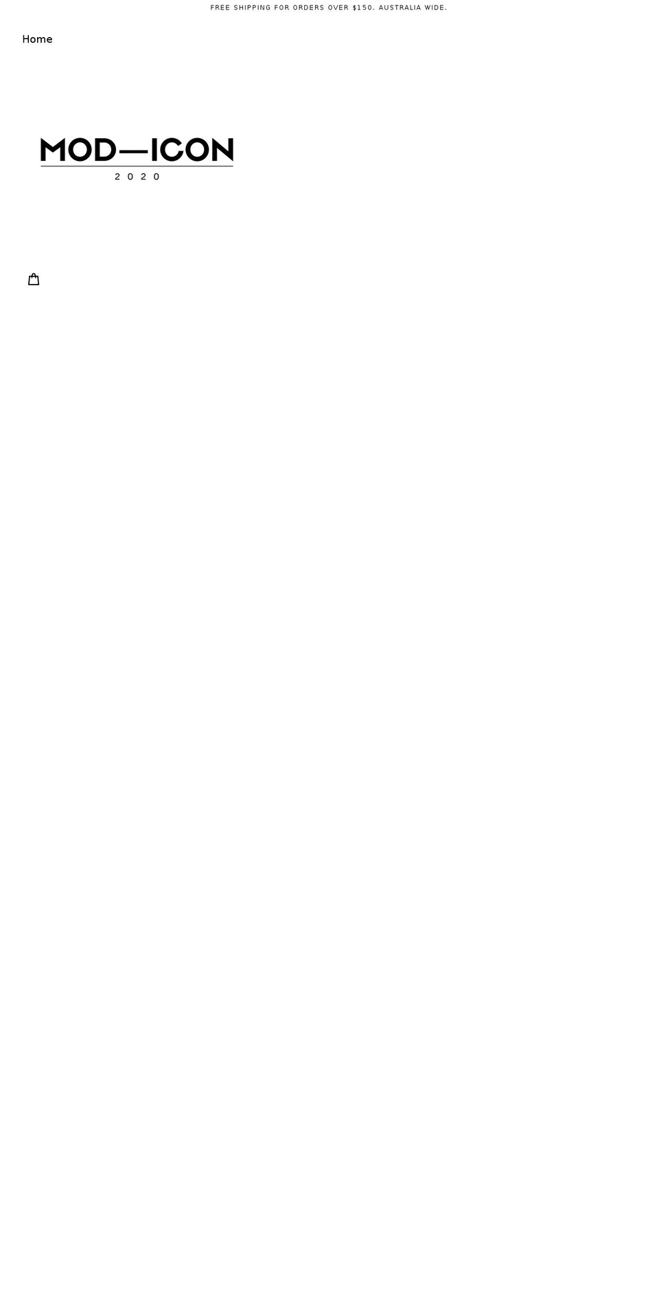 mod-icon.com shopify website screenshot