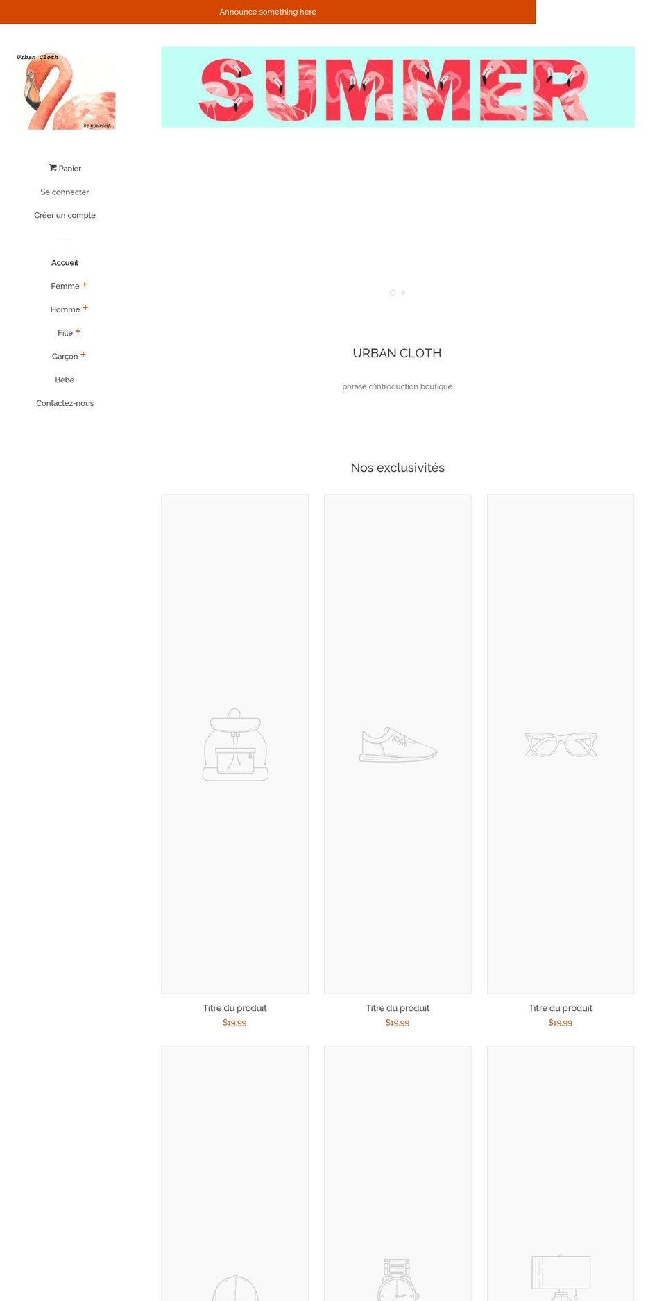 moda-mania.com — Shopify storefront screenshot