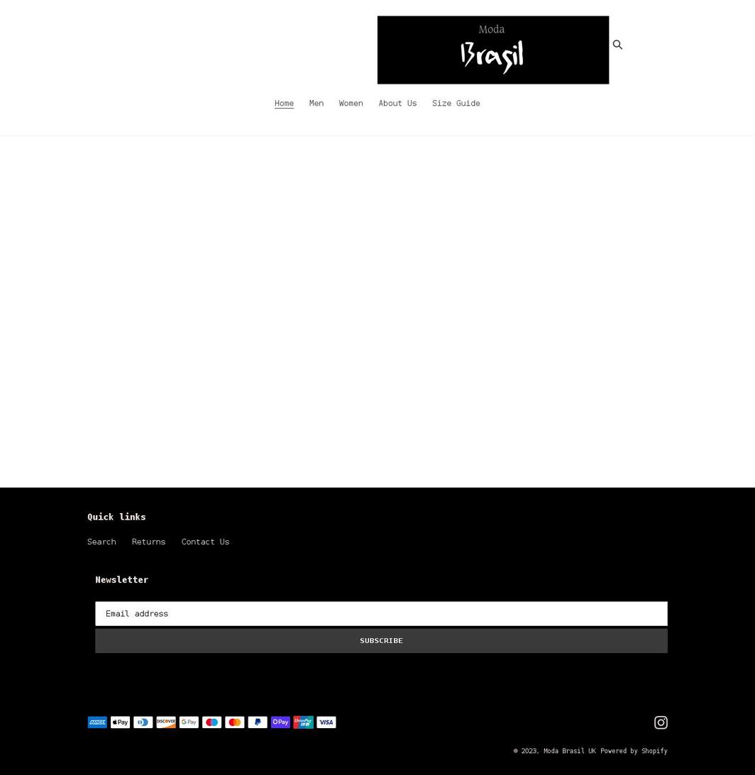 modabrasiluk.com shopify website screenshot