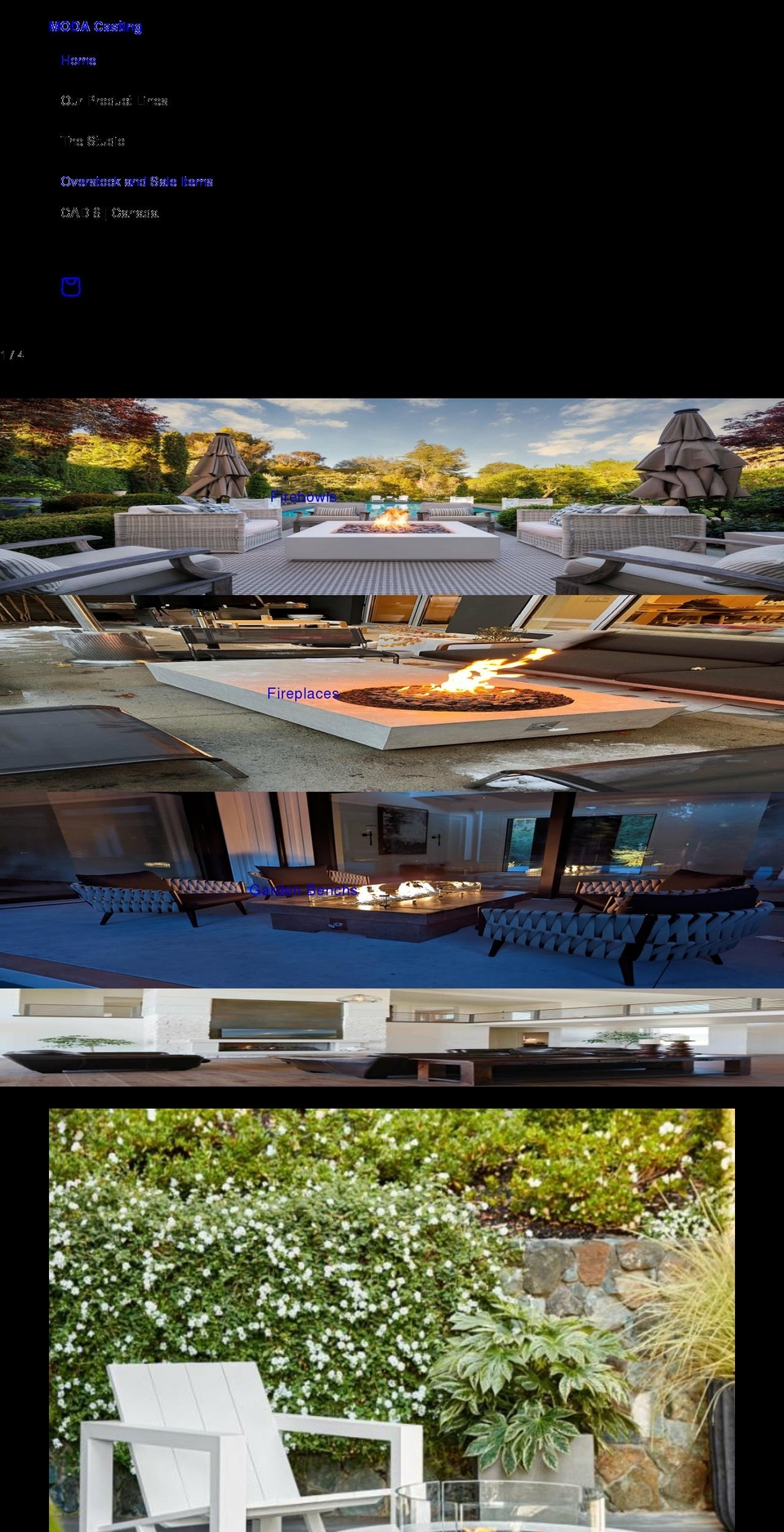 modacasting.com shopify website screenshot