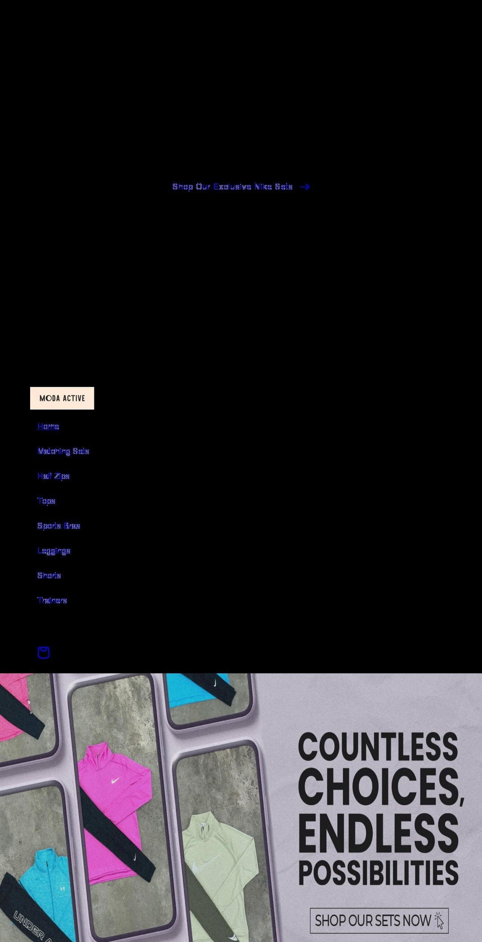 modactive.com shopify website screenshot