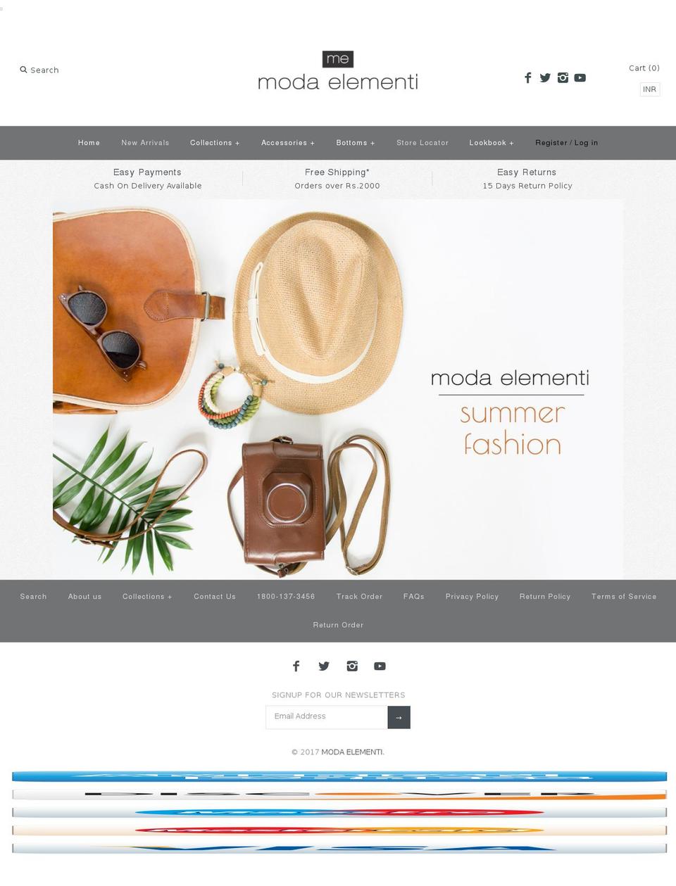 modaelementi.com shopify website screenshot