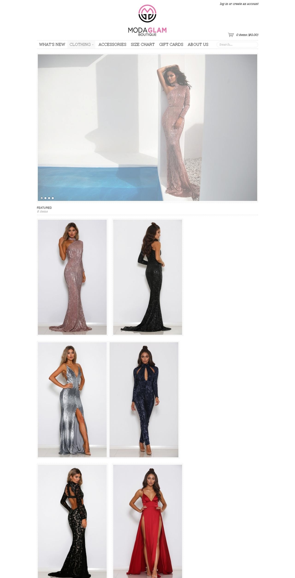 Copy of Couture - modified Shopify theme site example modaglamboutique.net