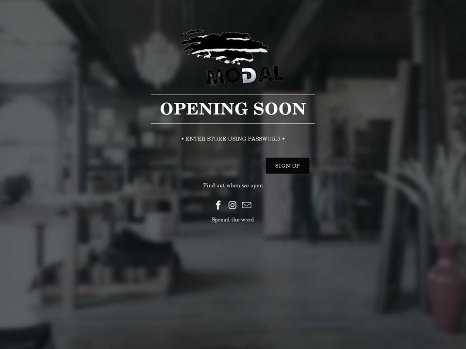 modalusa.com shopify website screenshot