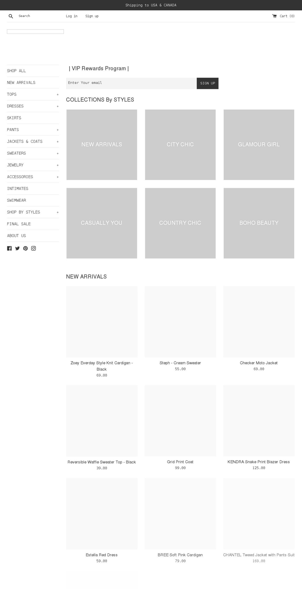 modamecouture.com shopify website screenshot