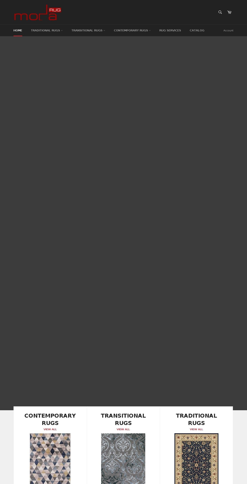 modarug.com shopify website screenshot