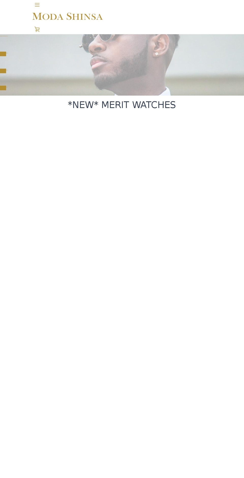 modashinsa.com — Shopify storefront screenshot