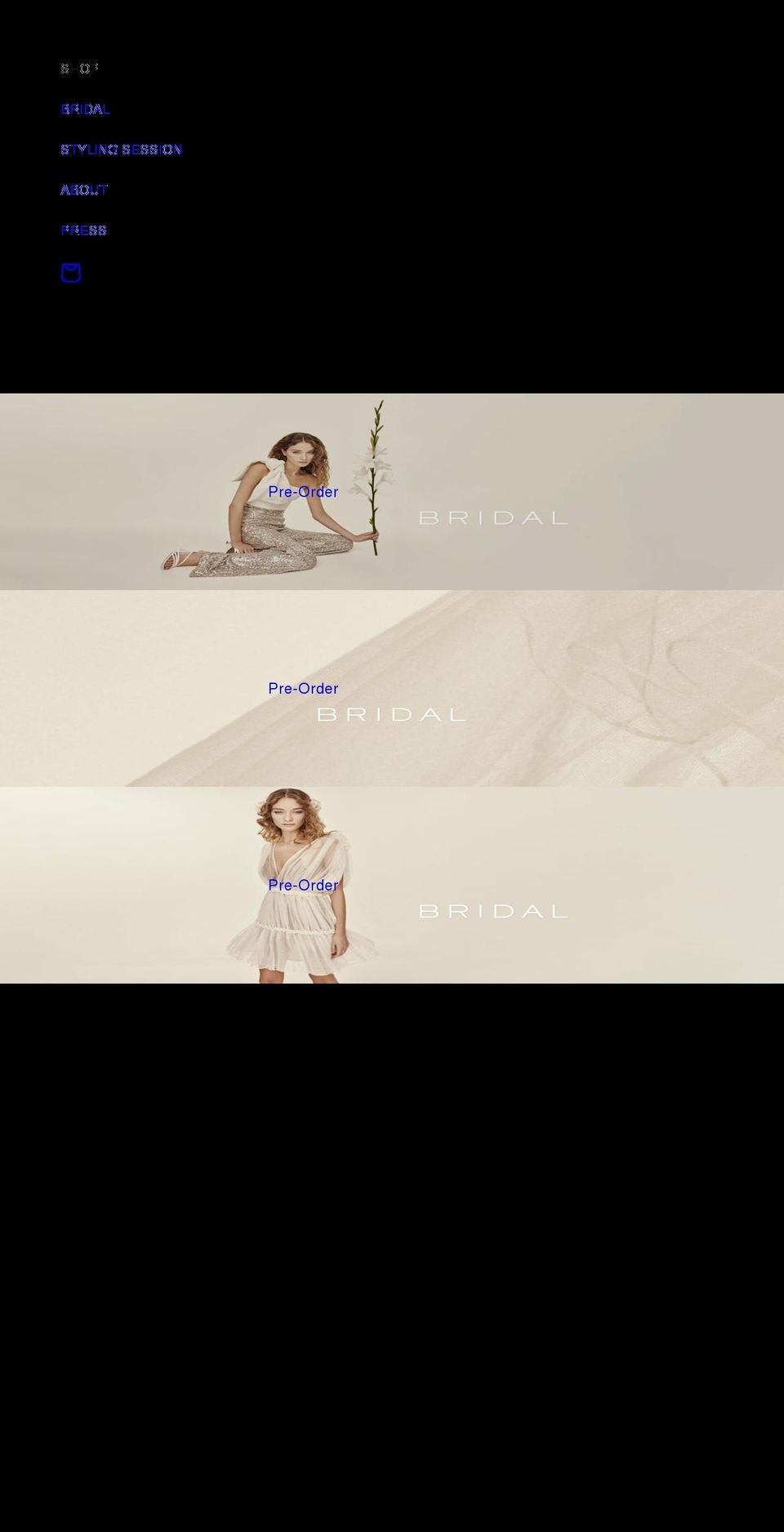 modazeta.com shopify website screenshot