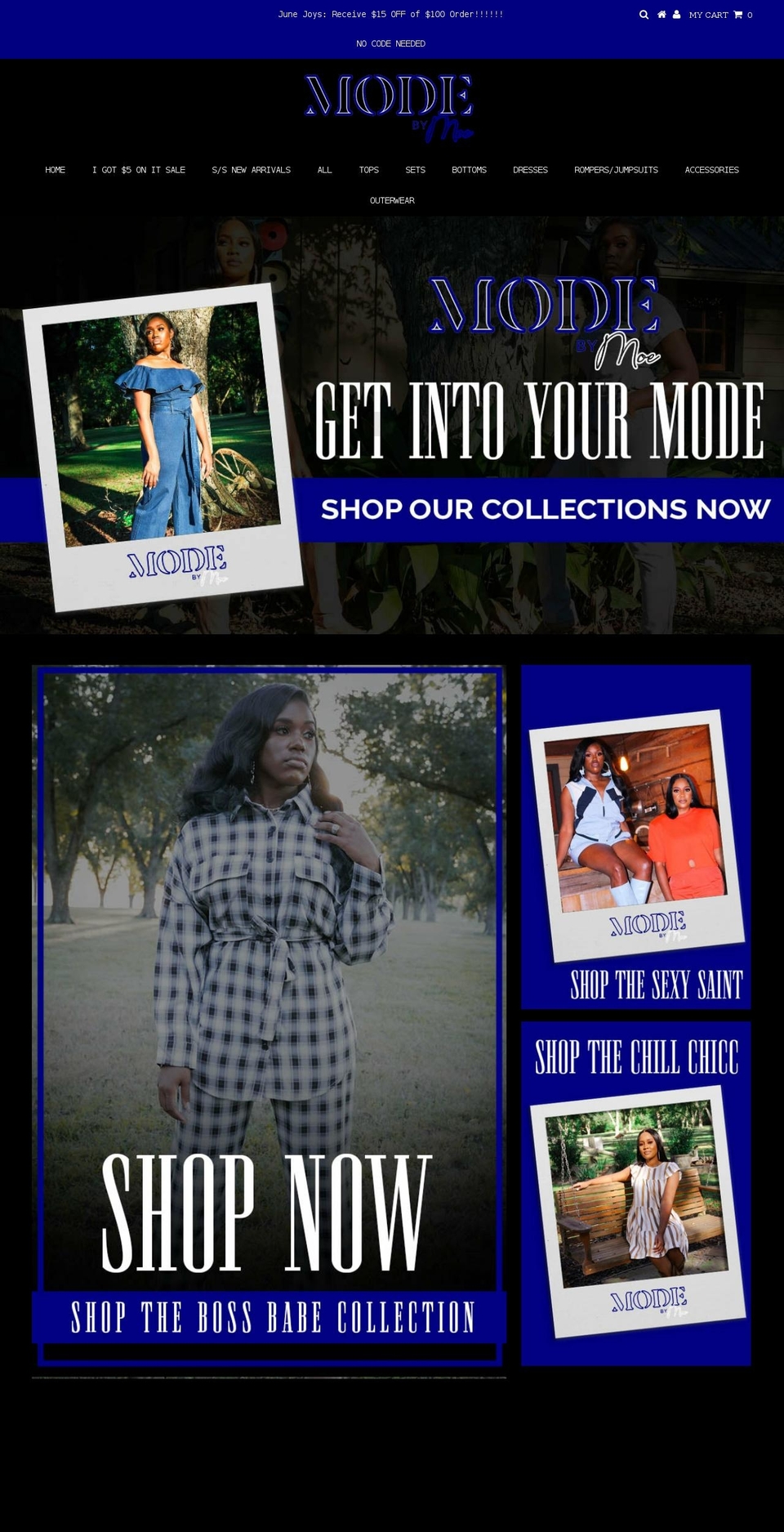 modebymoeboutique.com shopify website screenshot