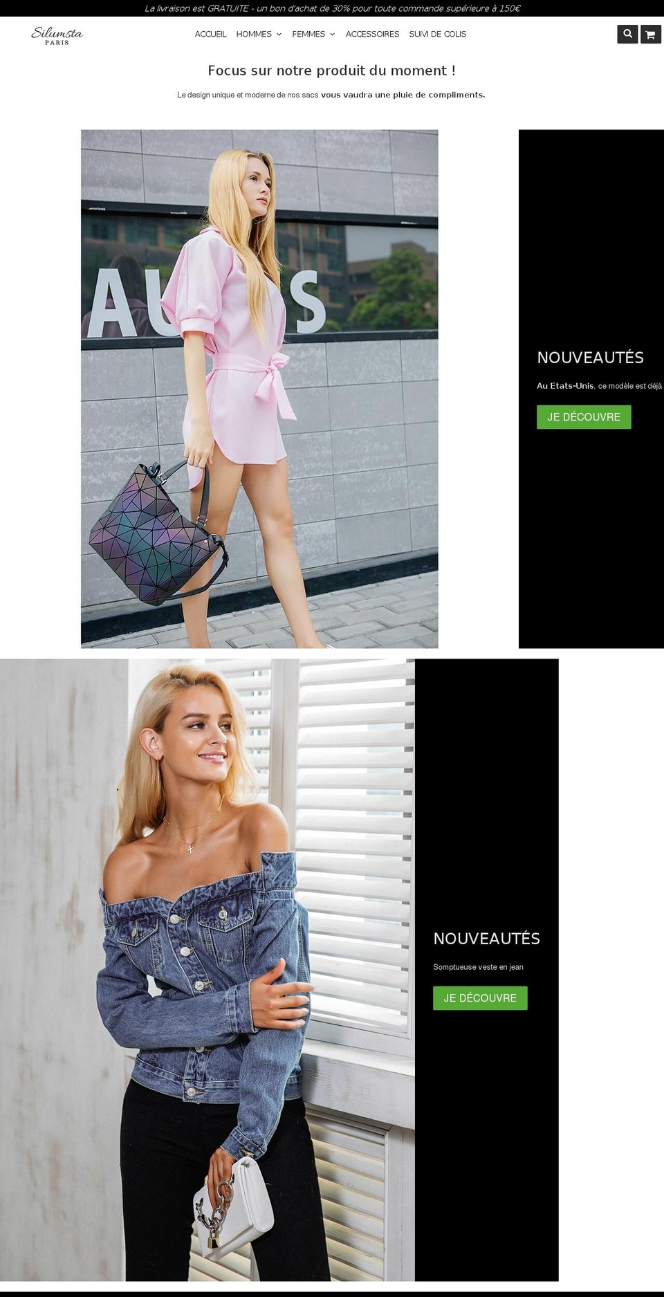 modefitness.fr shopify website screenshot