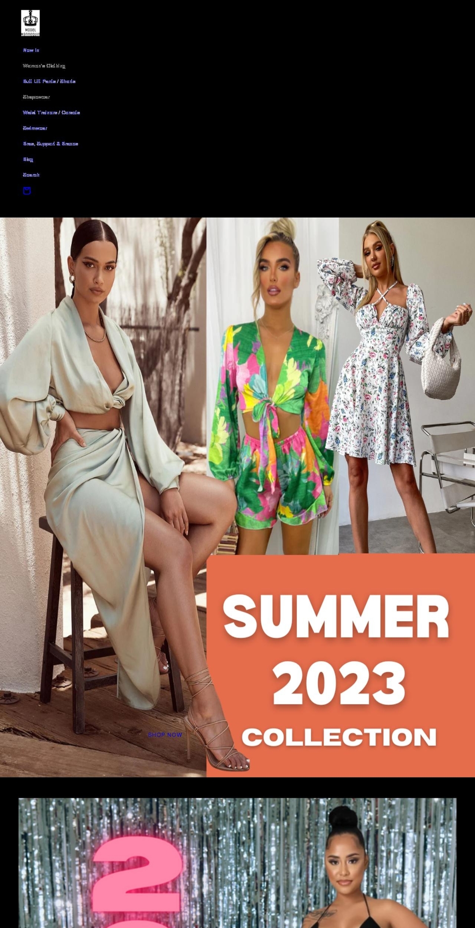 modelmannequin.com shopify website screenshot