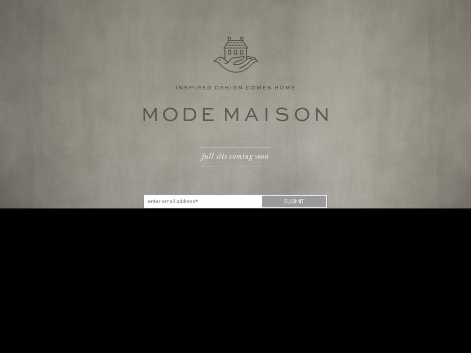 modemaison.org shopify website screenshot