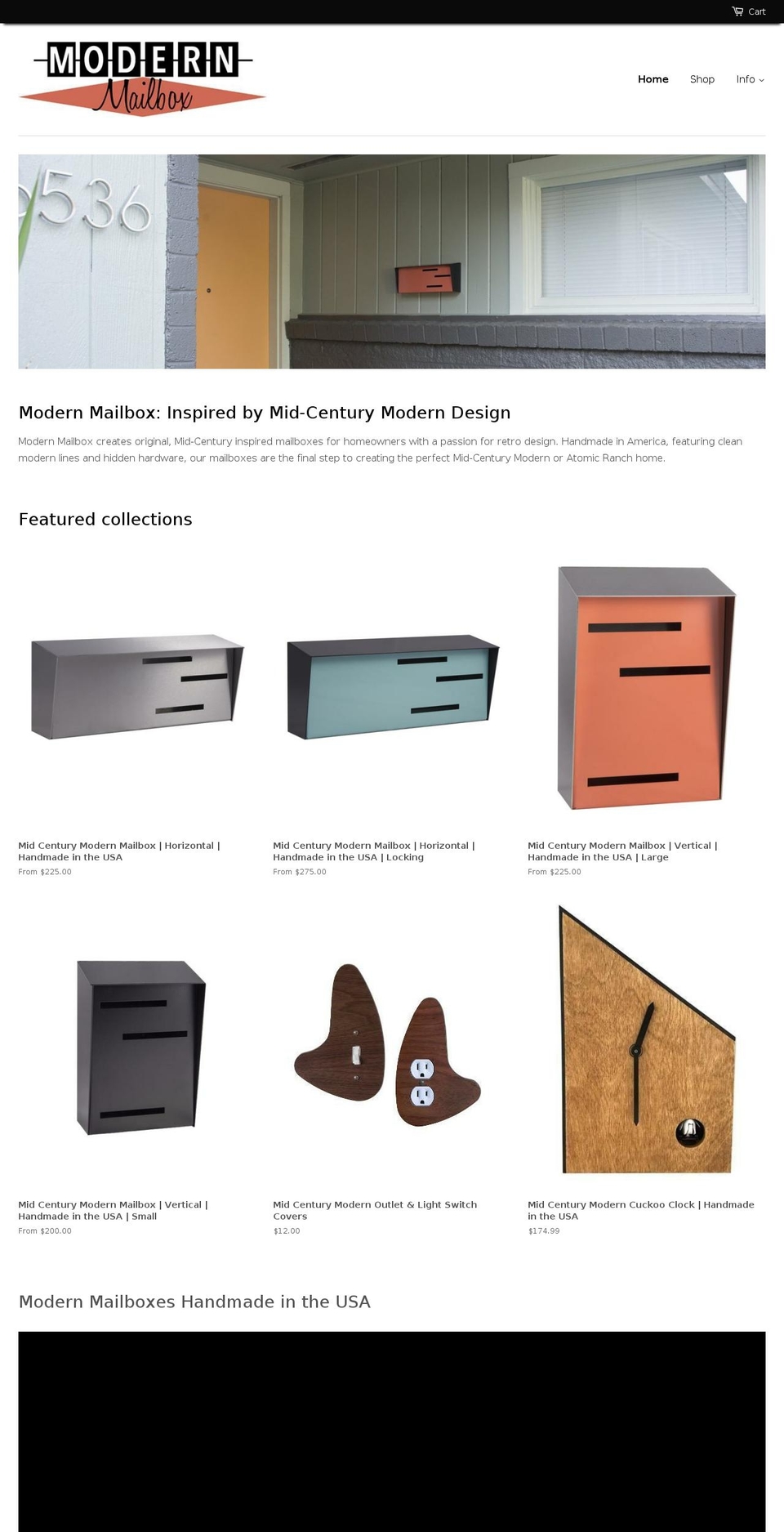 modern-lightswitch.com shopify website screenshot