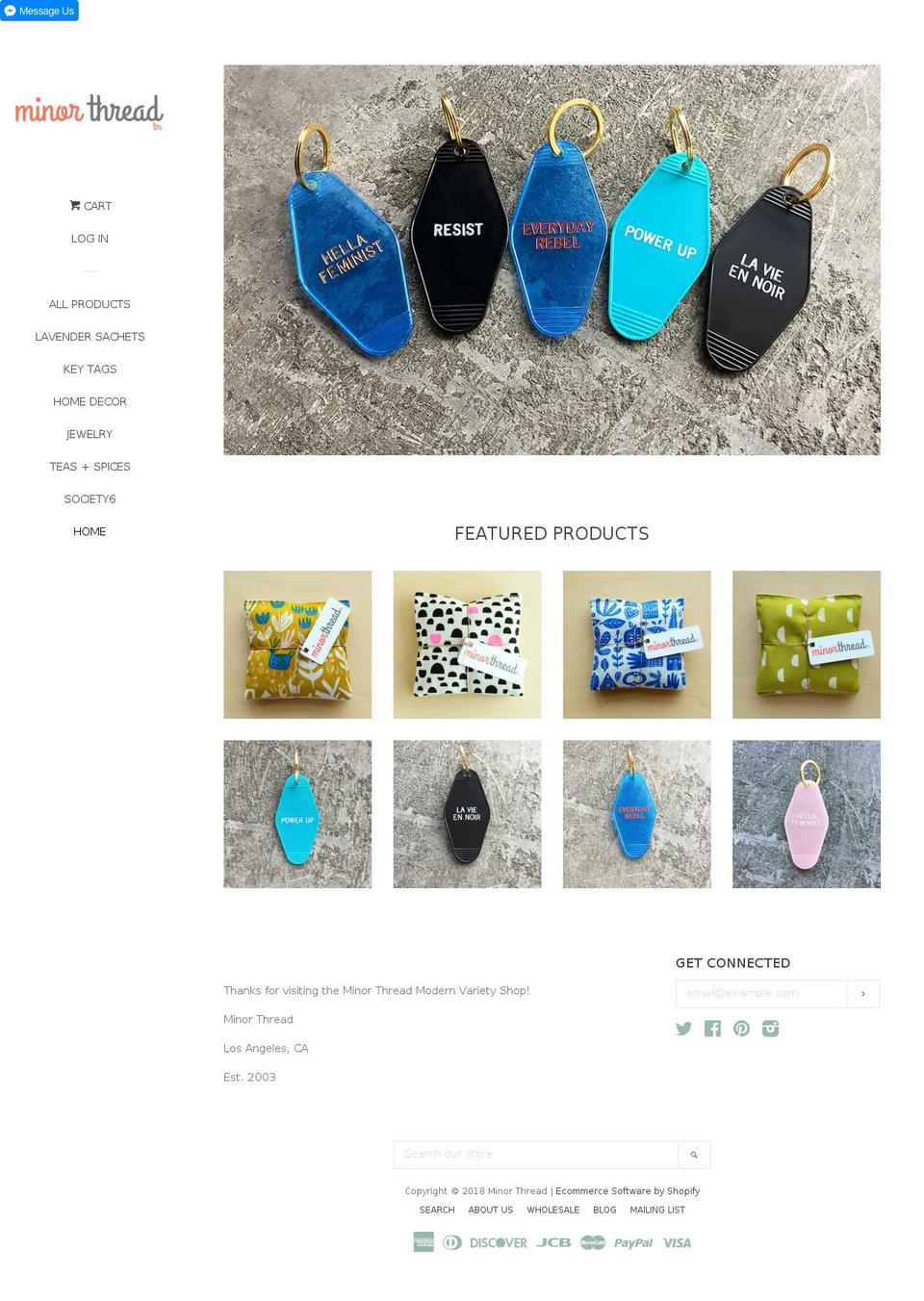 modern-variety.com — Shopify storefront screenshot