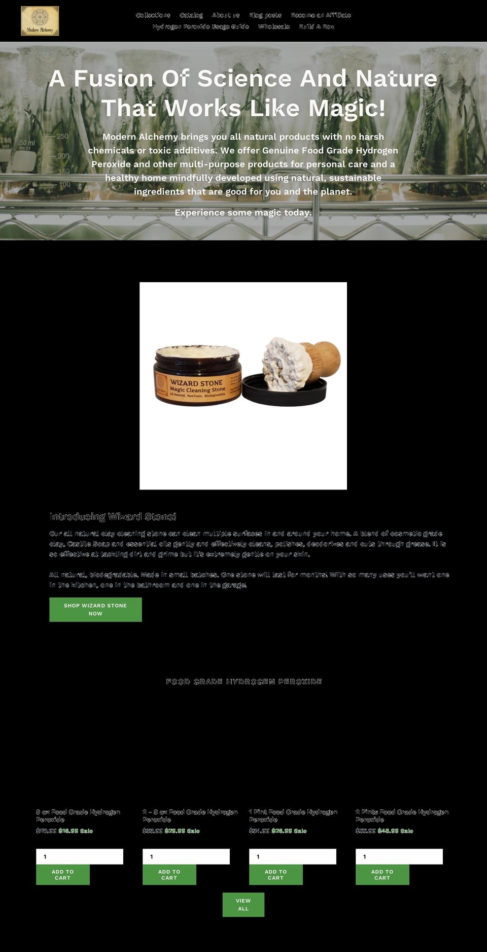 modernalchemyllc.com — Shopify storefront screenshot