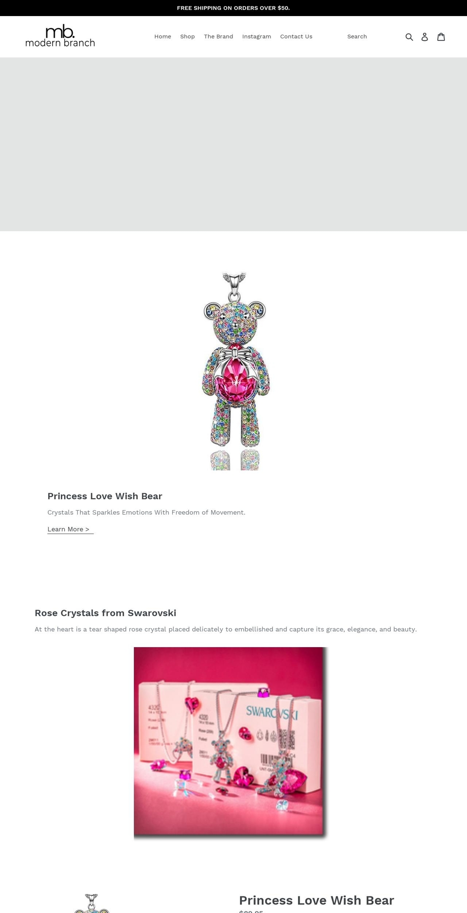 modernbranch.com — Shopify storefront screenshot