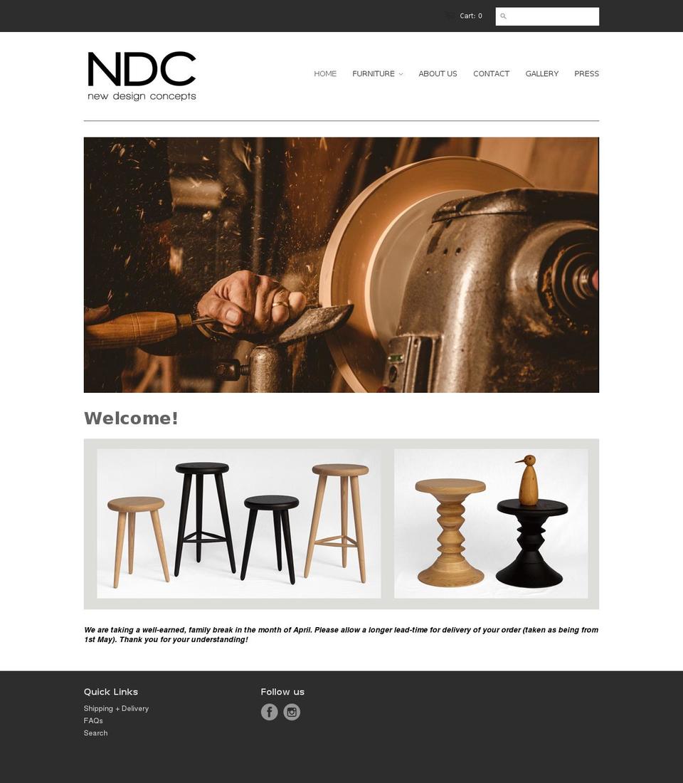 modernfurniturenz.com shopify website screenshot