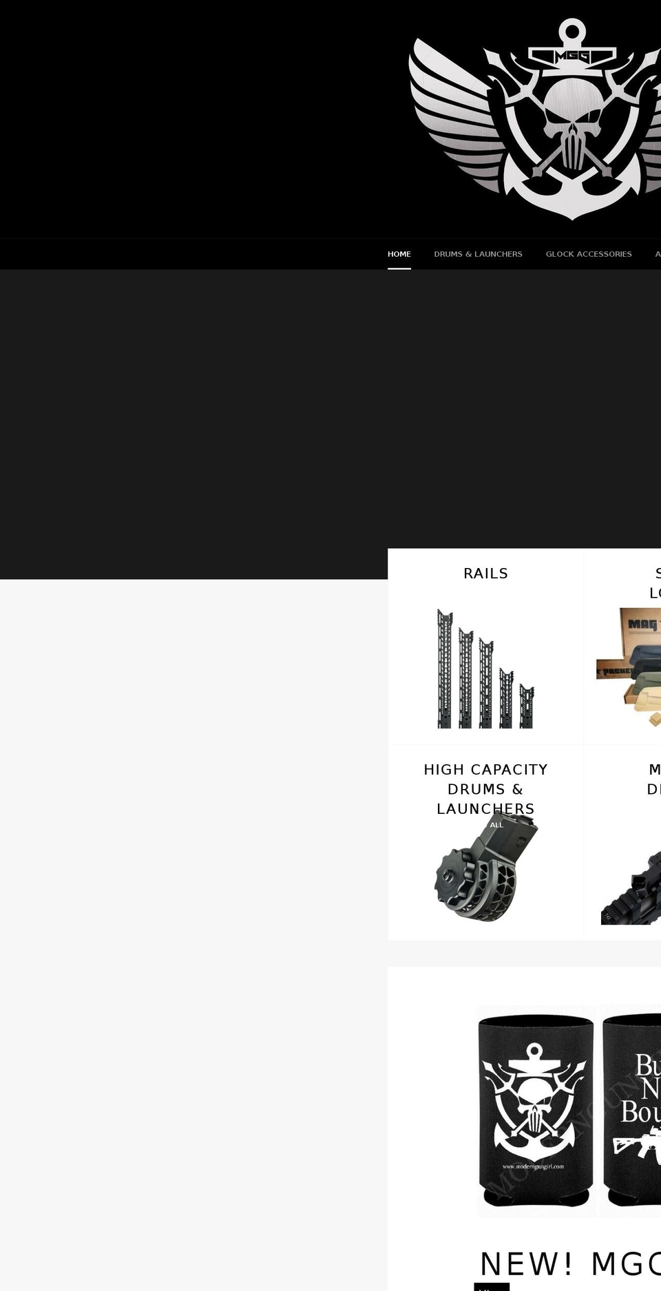 moderngungirl.com shopify website screenshot