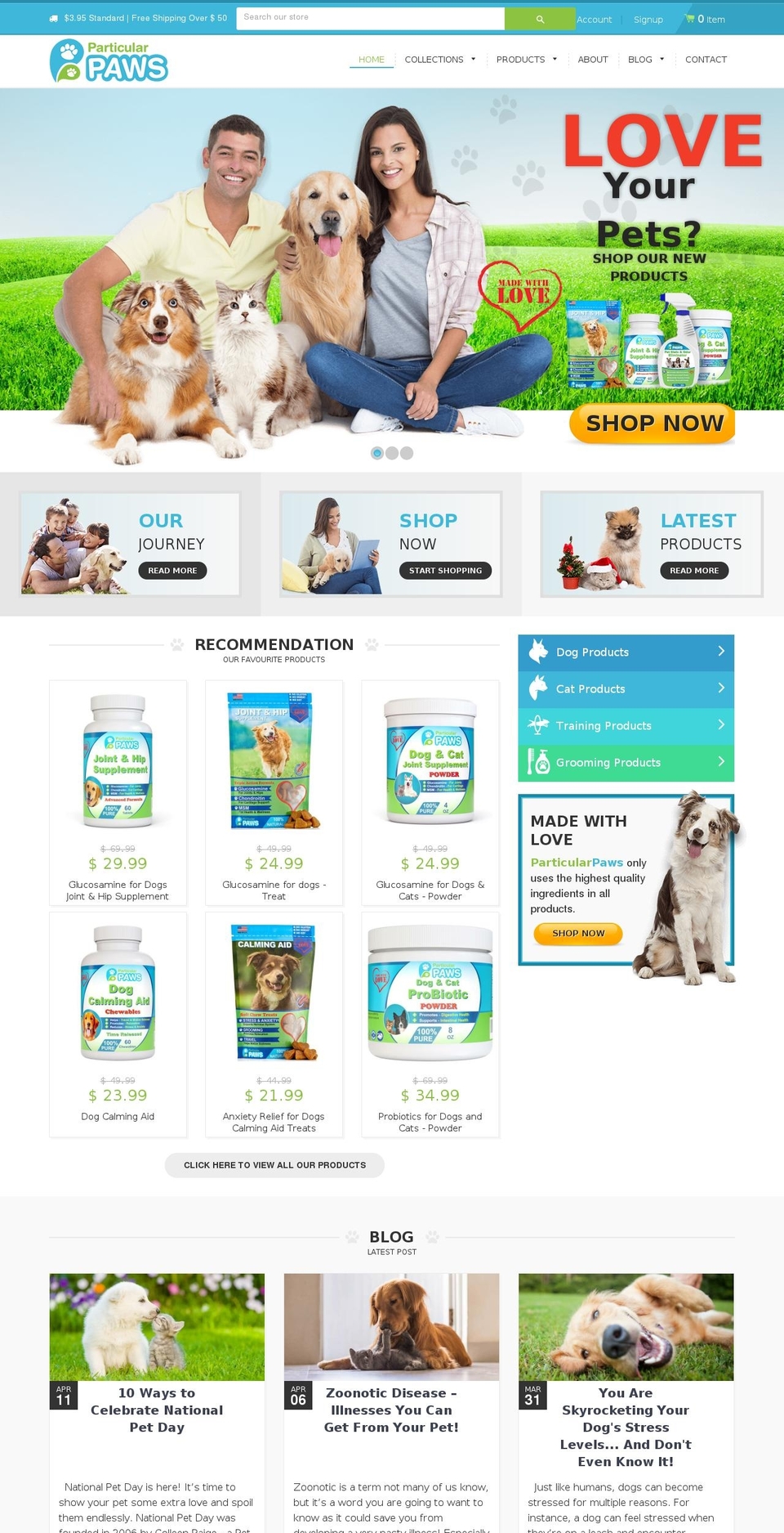modernguns.com shopify website screenshot