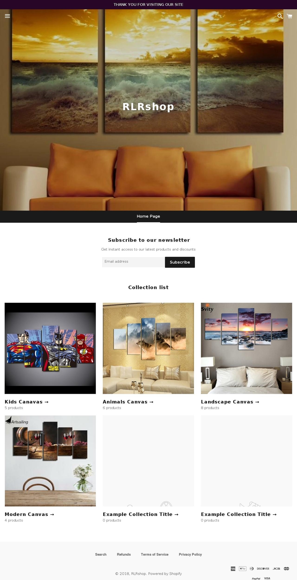 modernhomemosaic.com — Shopify storefront screenshot