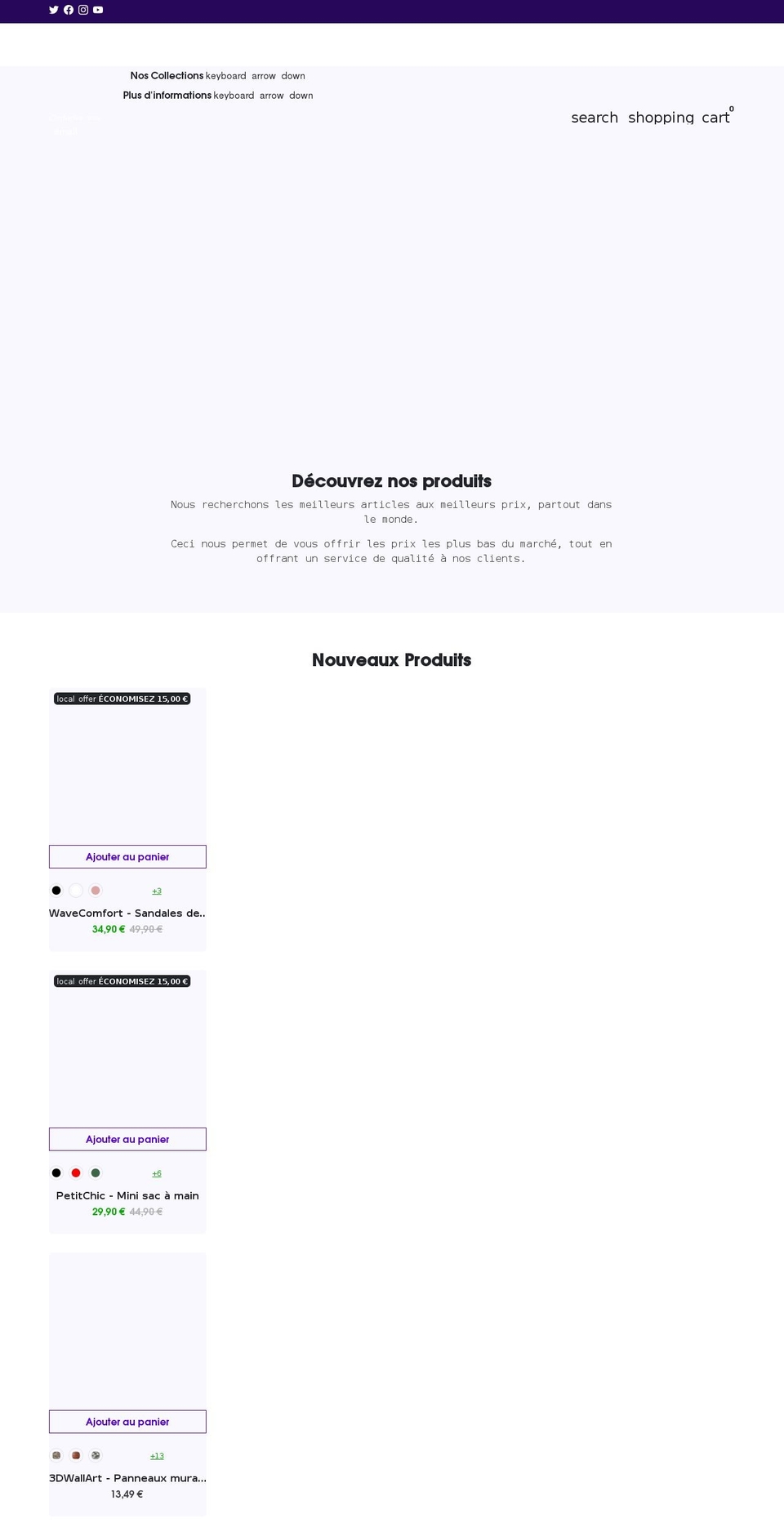 modernhypeshop.com shopify website screenshot