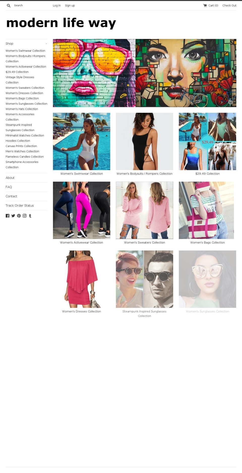 modernlifeway.com shopify website screenshot