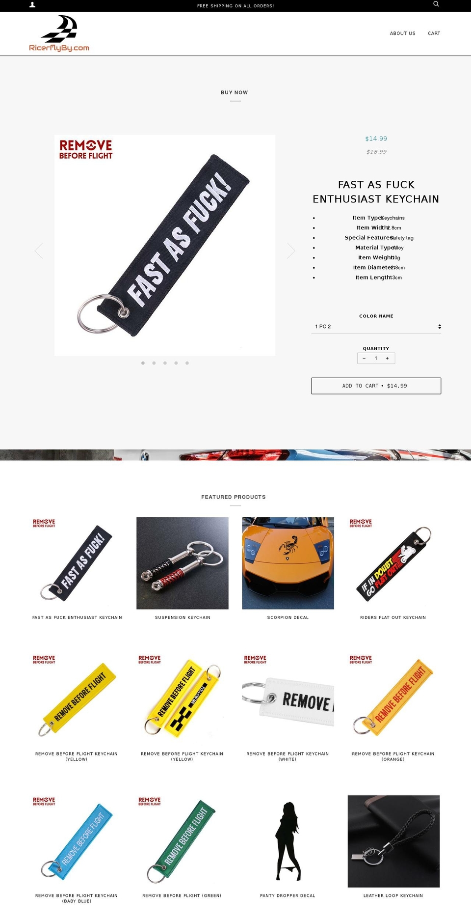 modernlizard.com — Shopify storefront screenshot