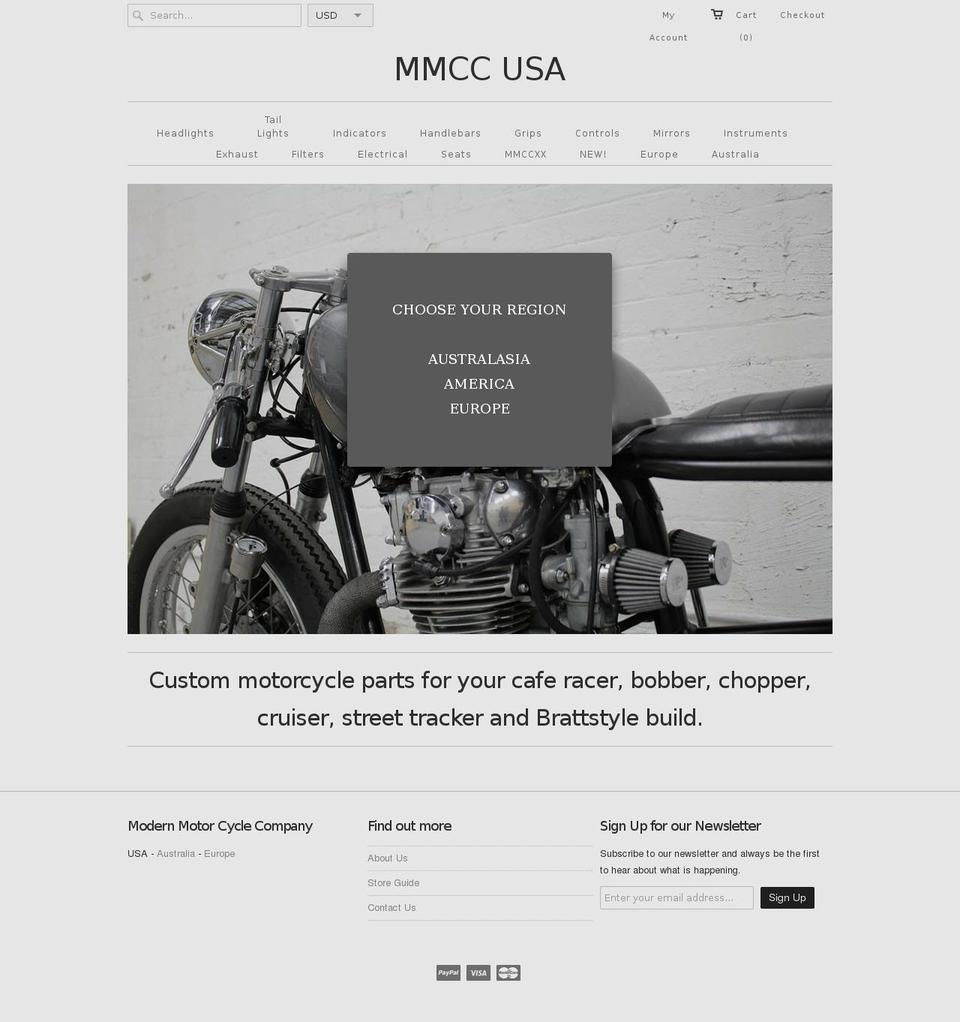 modernmotorcycle.co shopify website screenshot