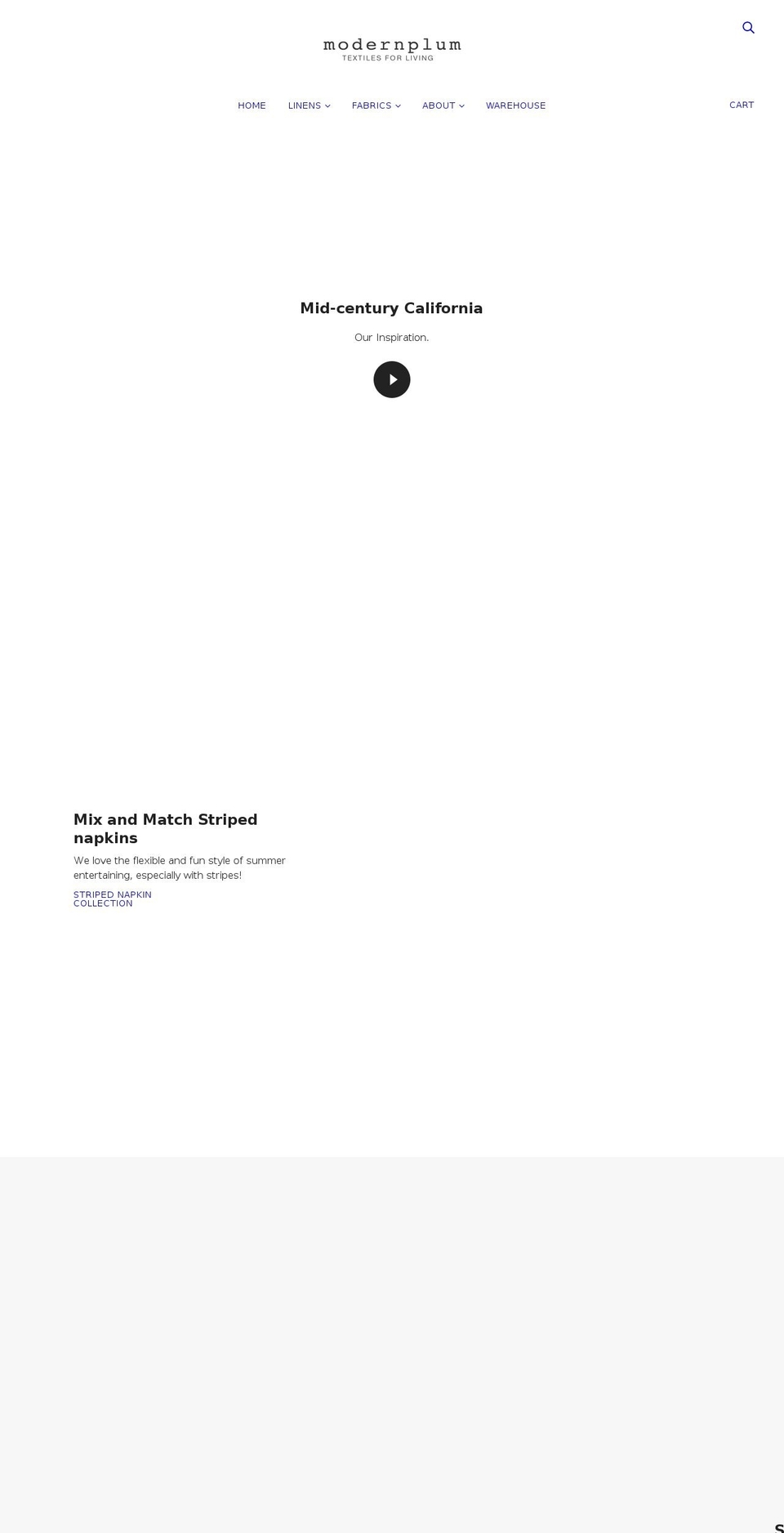 modernplumhome.com shopify website screenshot