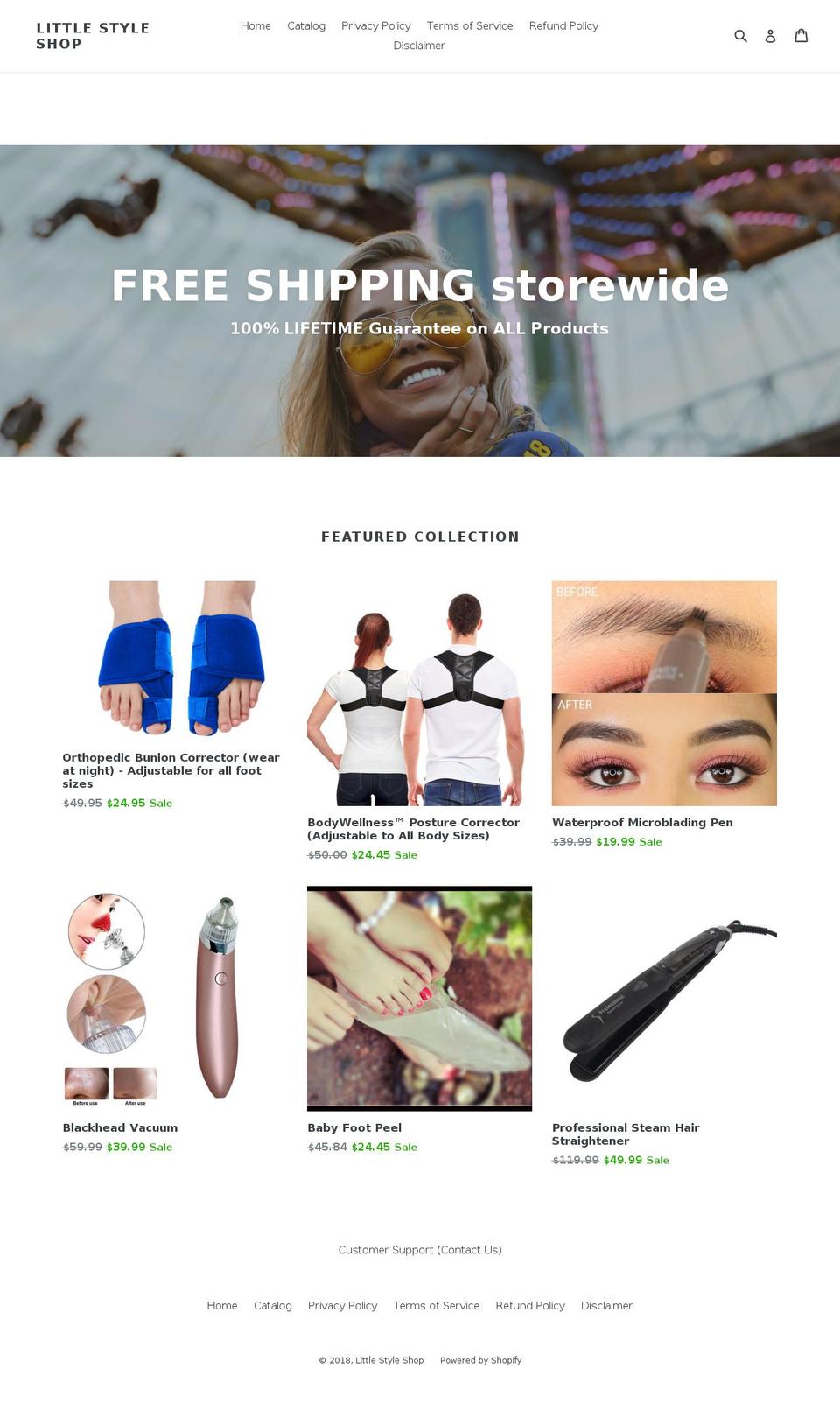 modernstyleshop.com — Shopify storefront screenshot