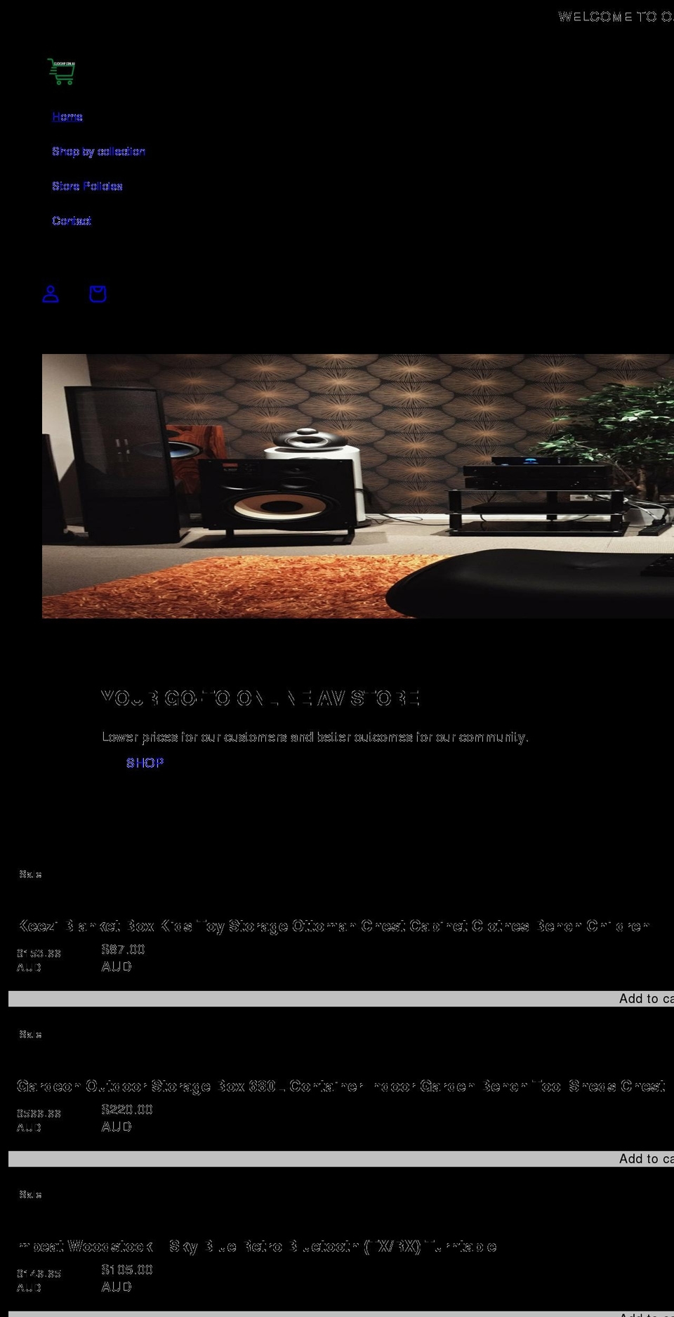 moderntry.com shopify website screenshot