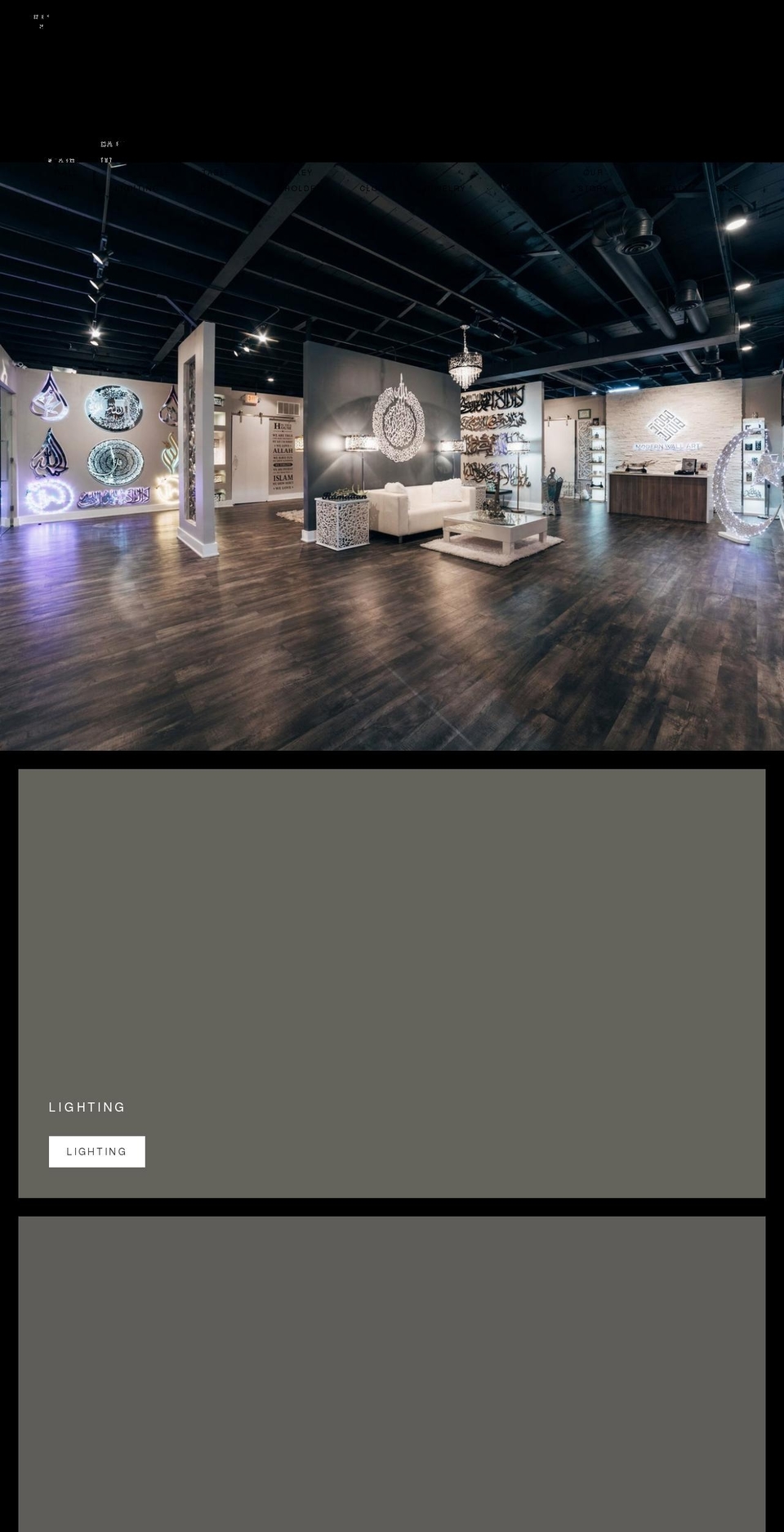 modernwallarts.co.uk shopify website screenshot