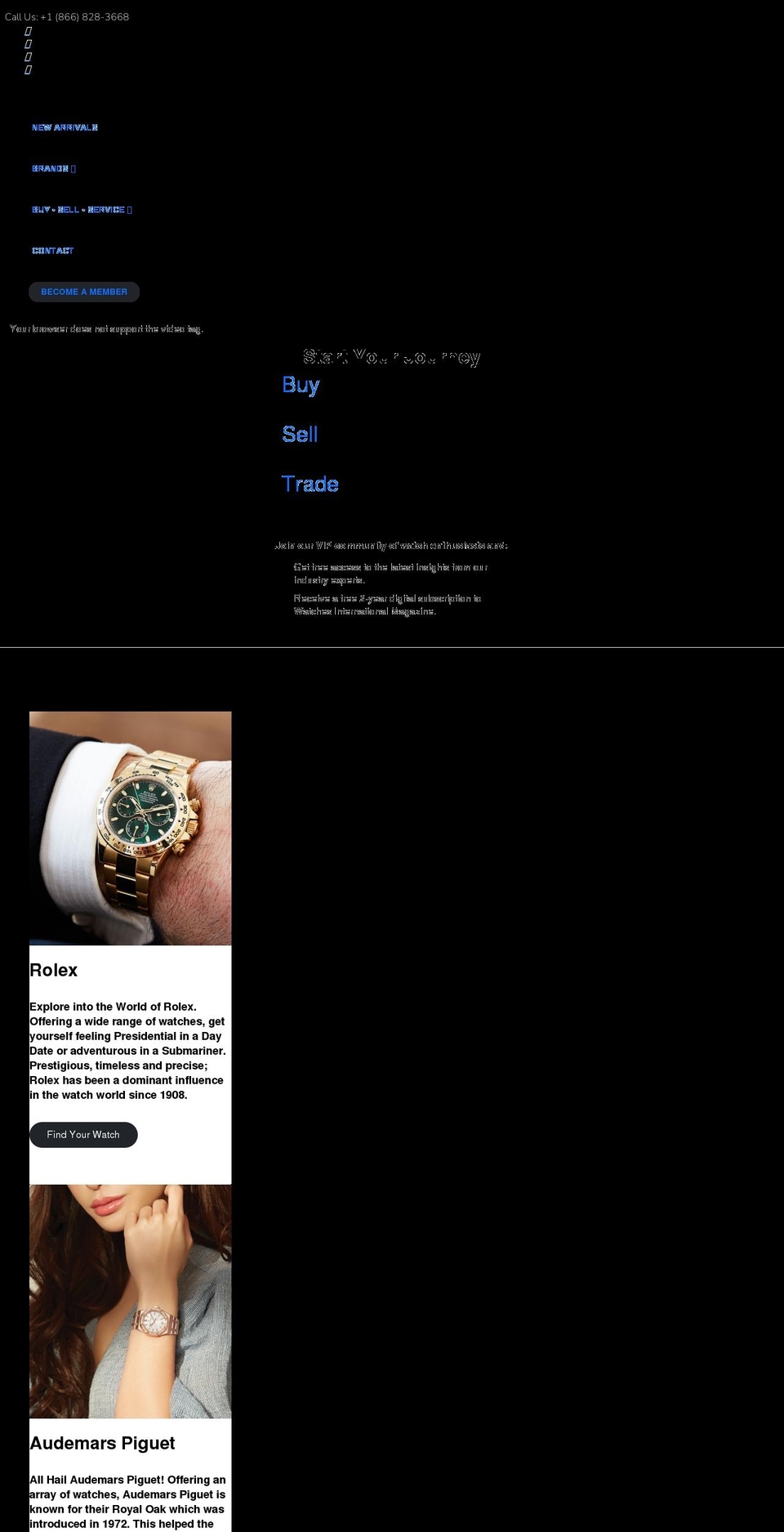 Copy of Main Theme Shopify theme site example modernwrist.com