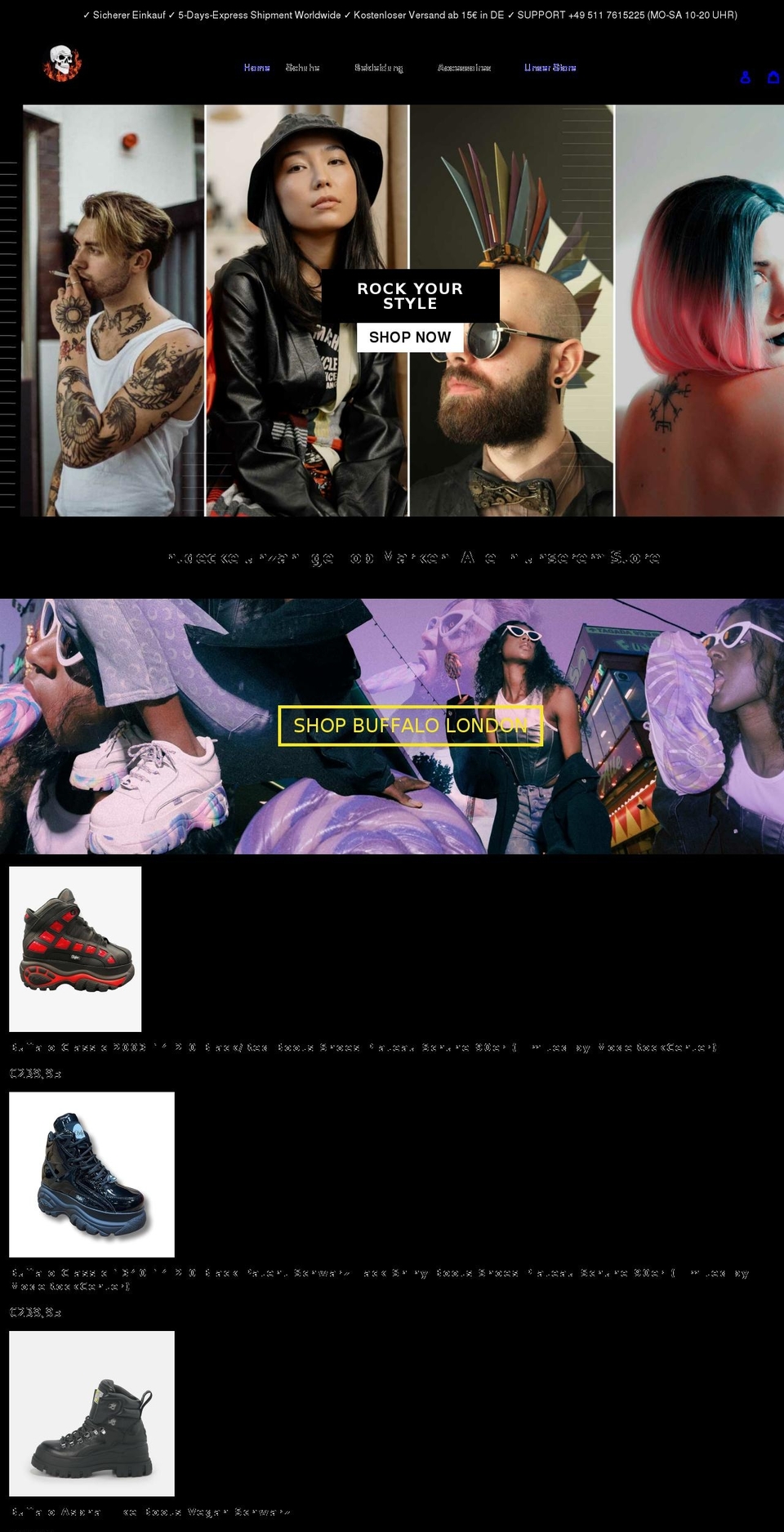 moderockcenter.com shopify website screenshot