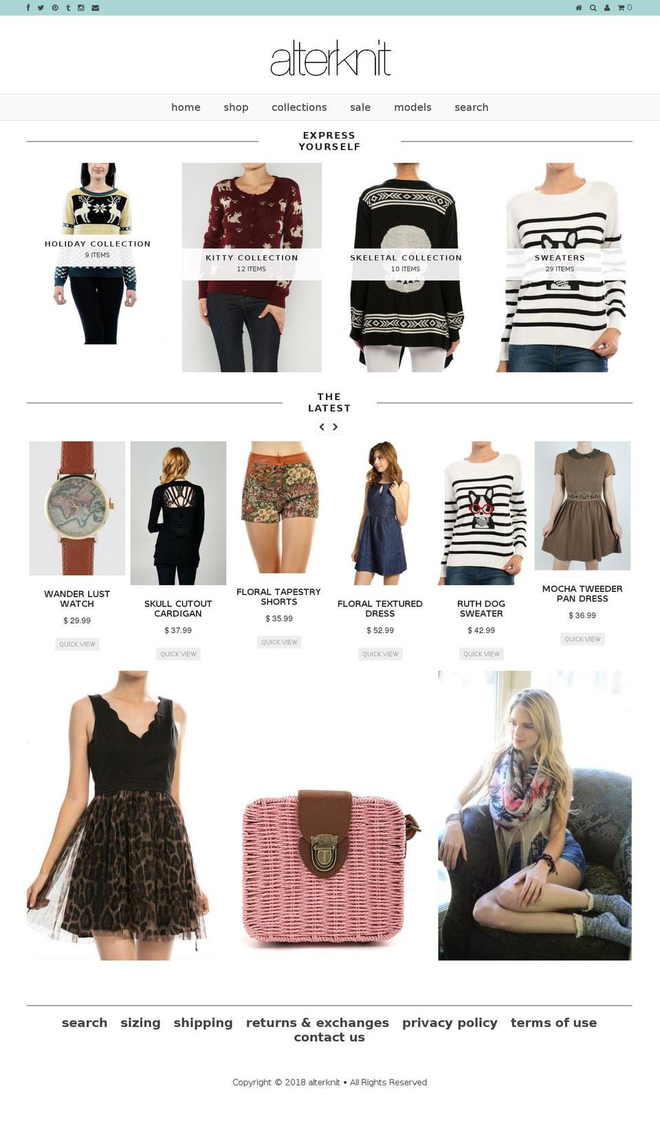 modestadventures.com — Shopify storefront screenshot