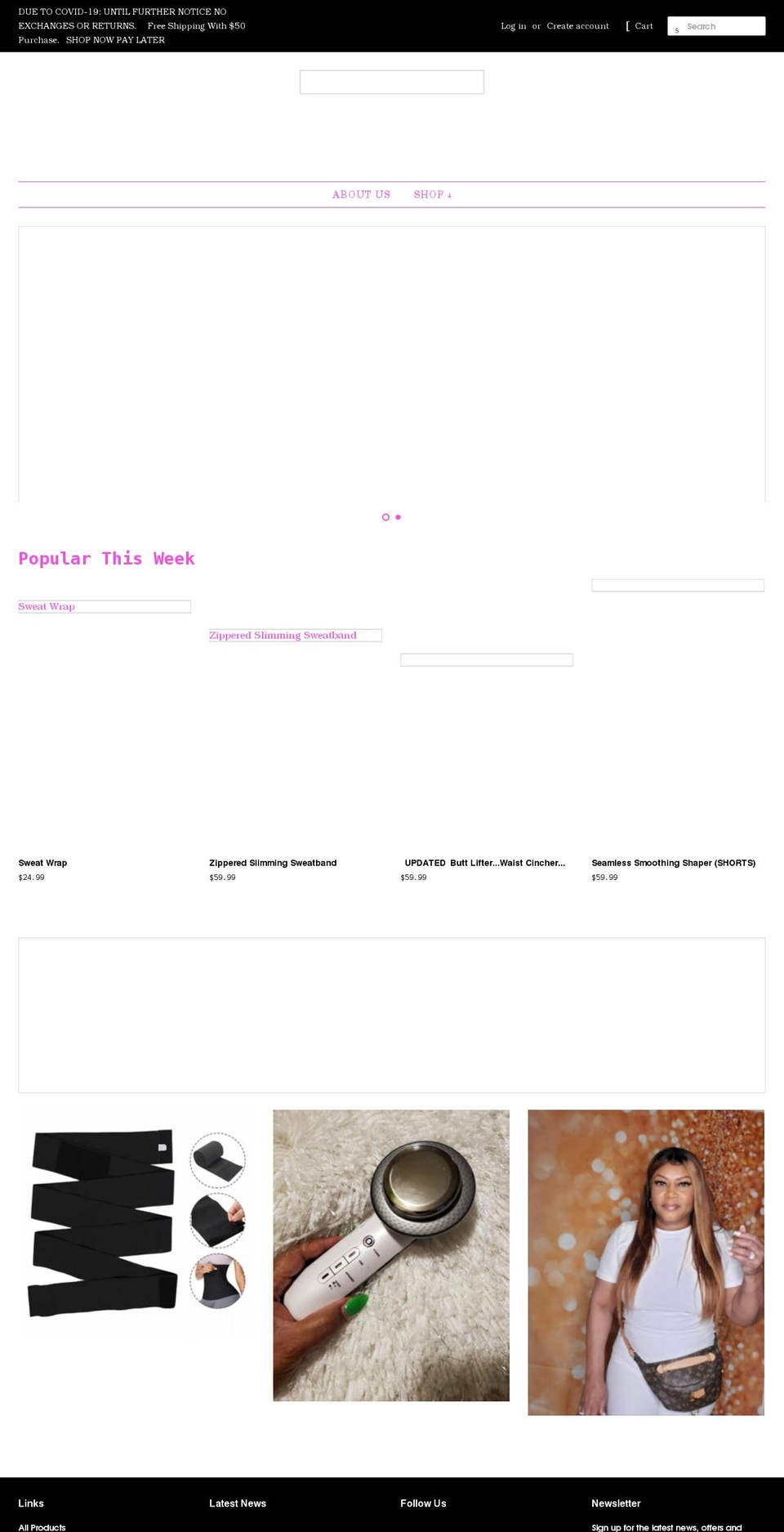 modesteessentials.com shopify website screenshot