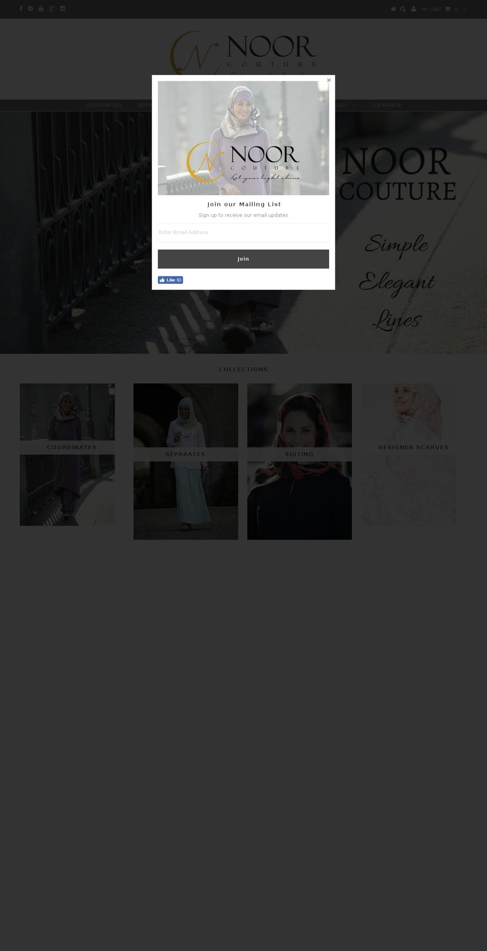 modesthijab.com — Shopify storefront screenshot