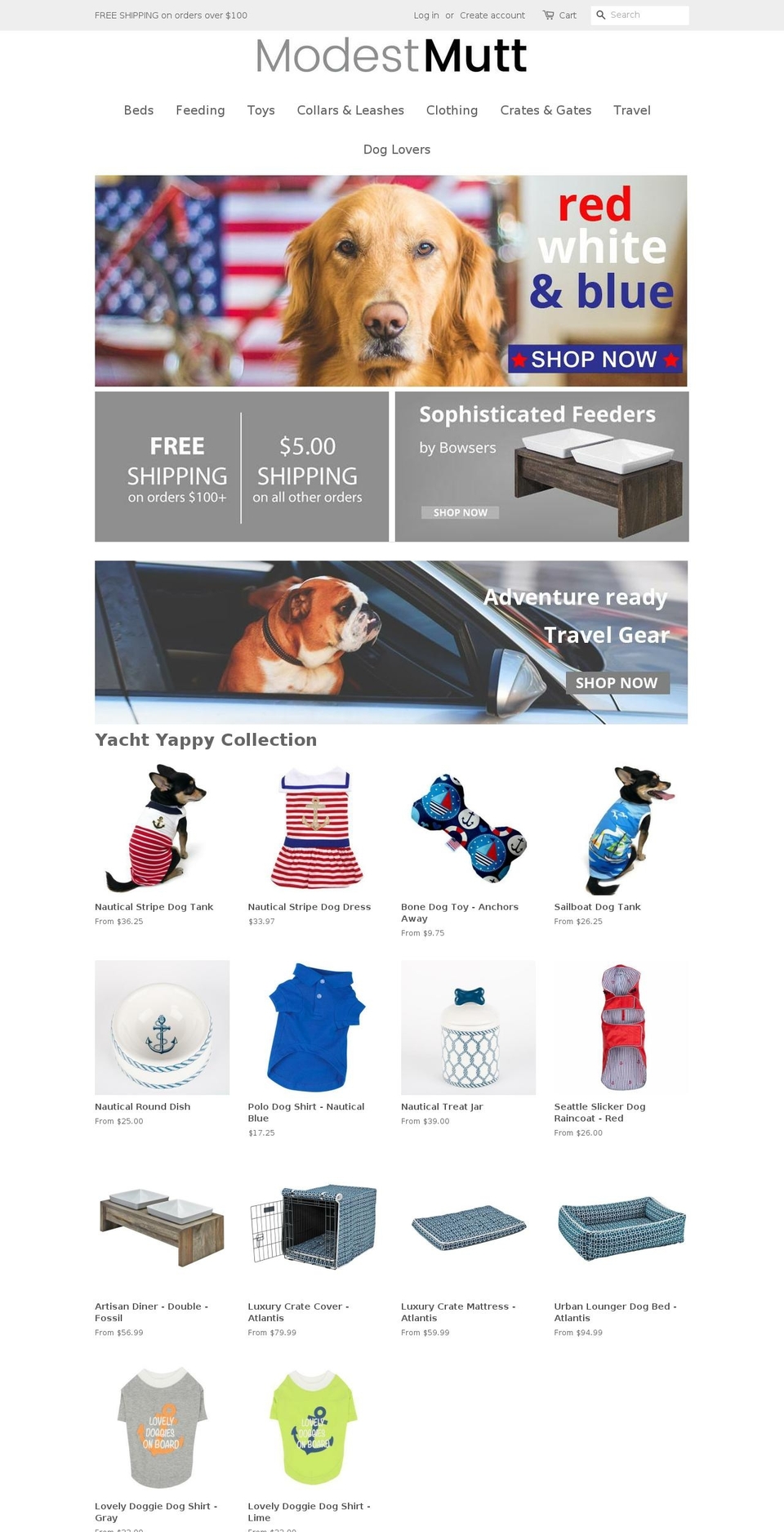 MM_Minimal_Production Shopify theme site example modestmutts.com
