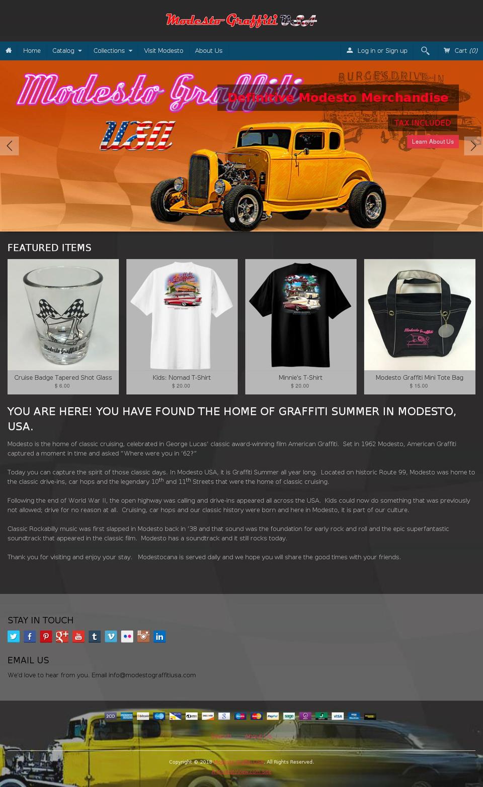 modestograffitiusa.com shopify website screenshot