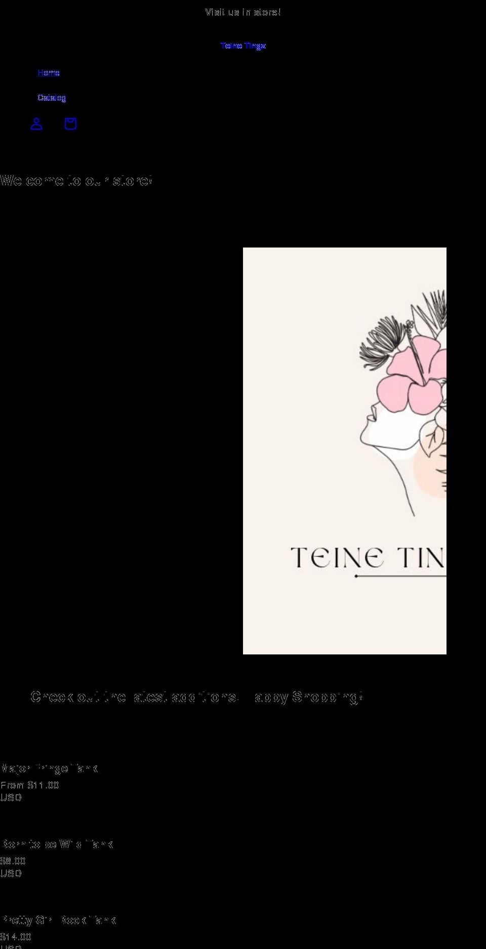 modestteineapparel.com shopify website screenshot