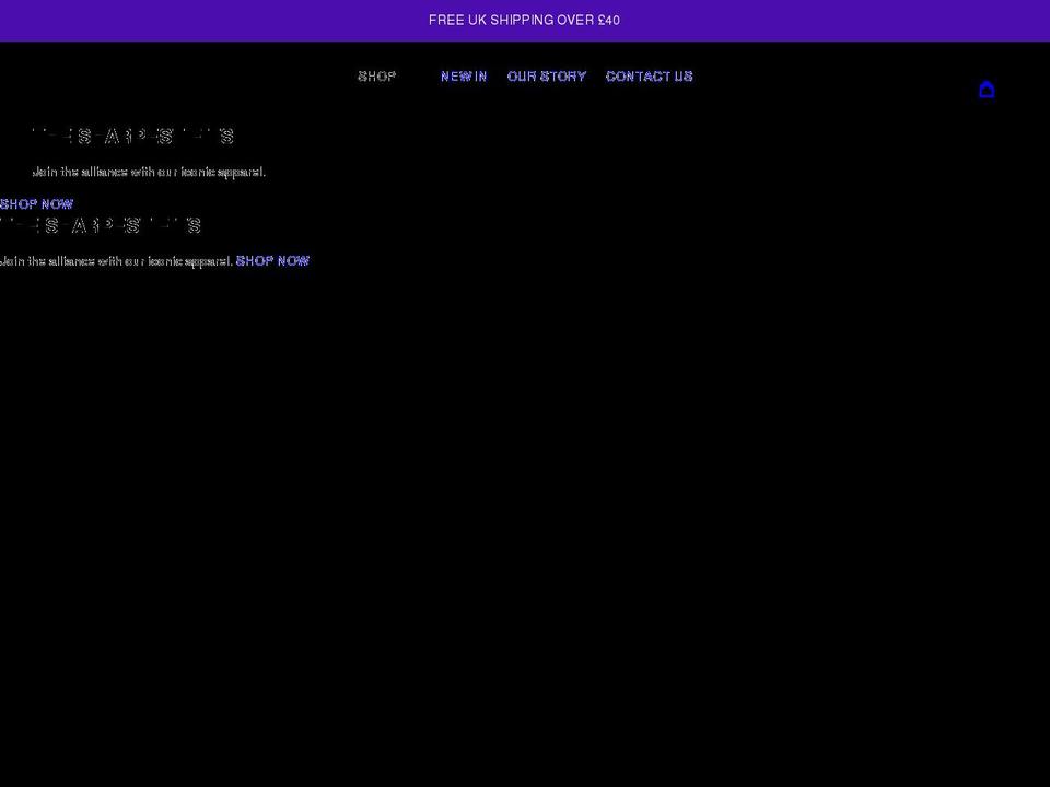 modifiedalliance.co.uk shopify website screenshot