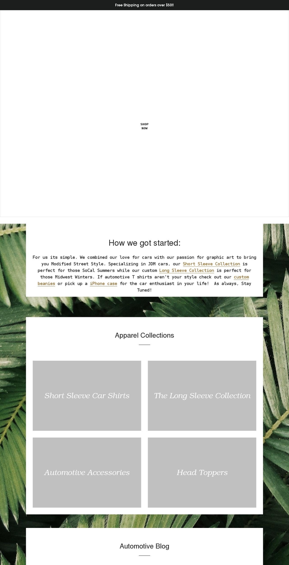 modifiedstreetstyle.com shopify website screenshot