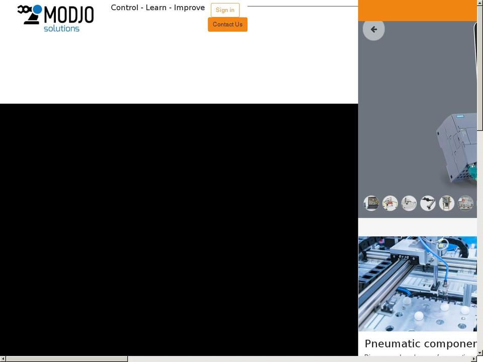 modjosolutions.com shopify website screenshot