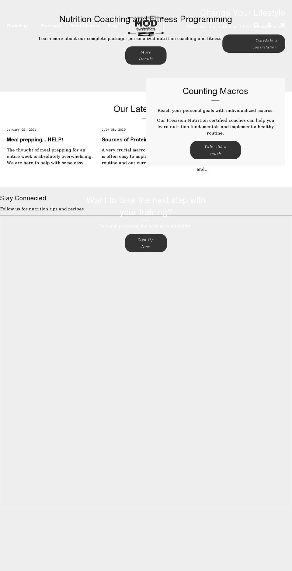 modnutritionmd.com shopify website screenshot