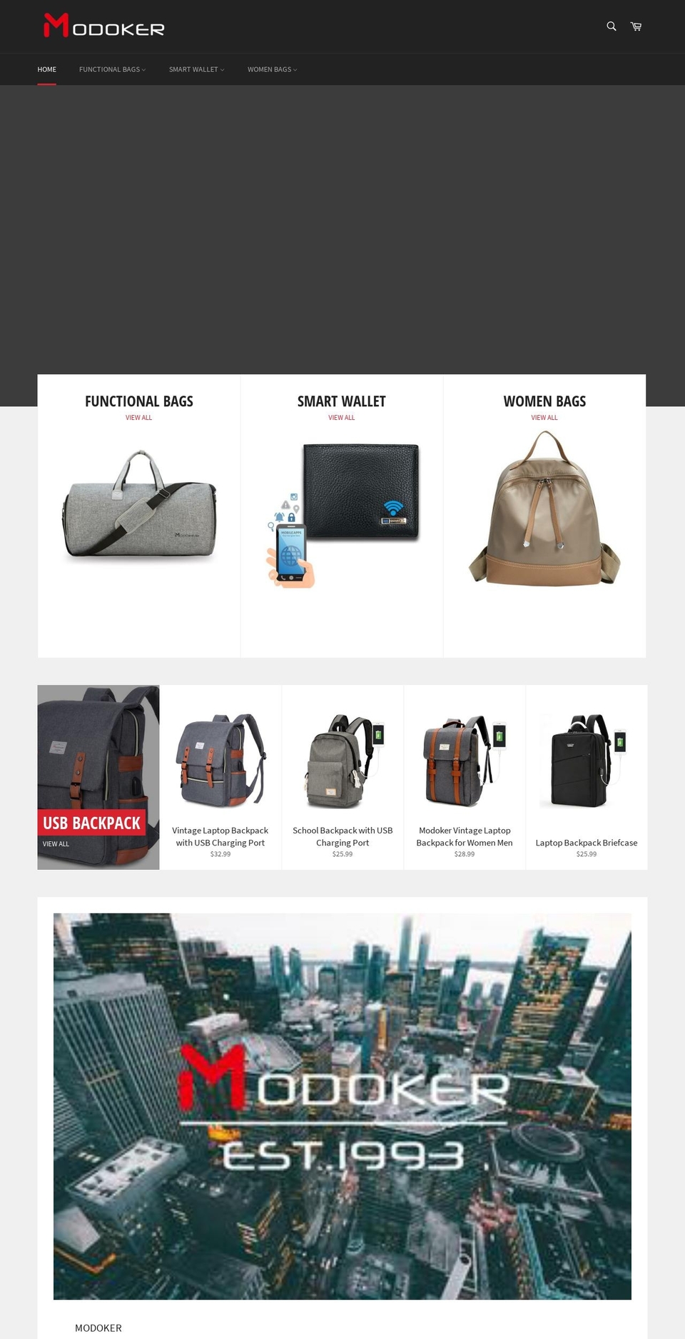 modokers.com — Shopify storefront screenshot