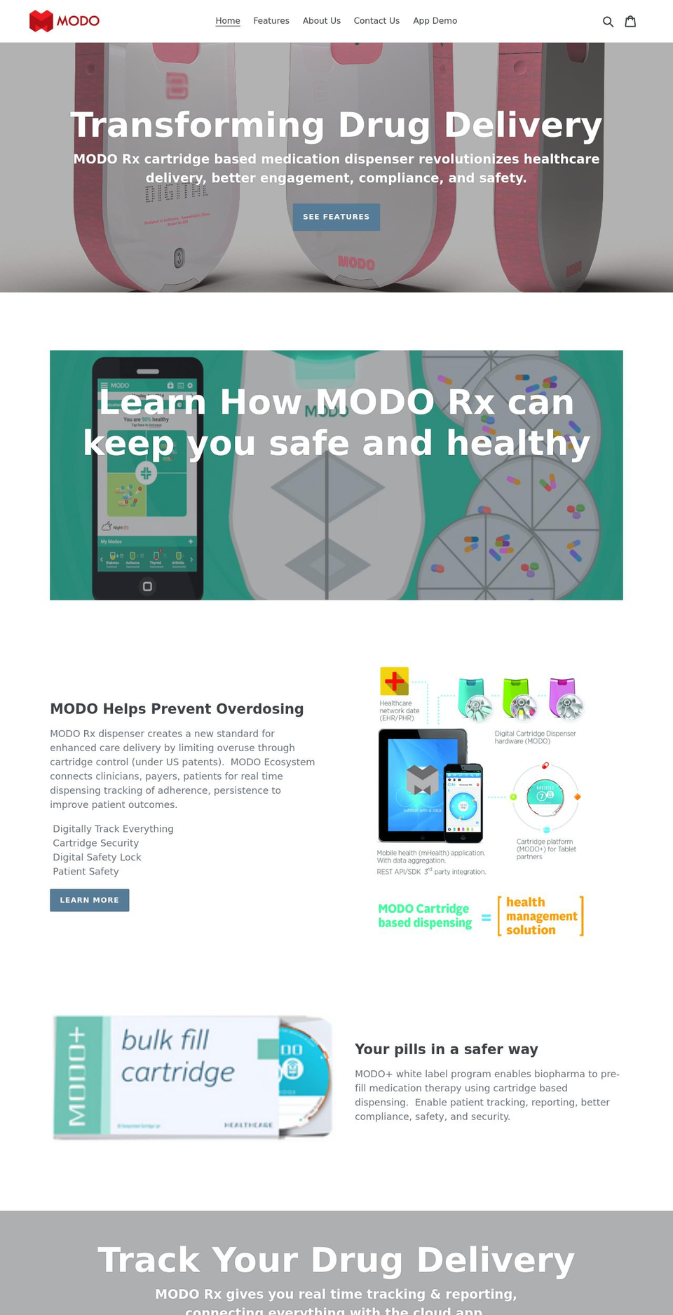 modorx.com shopify website screenshot