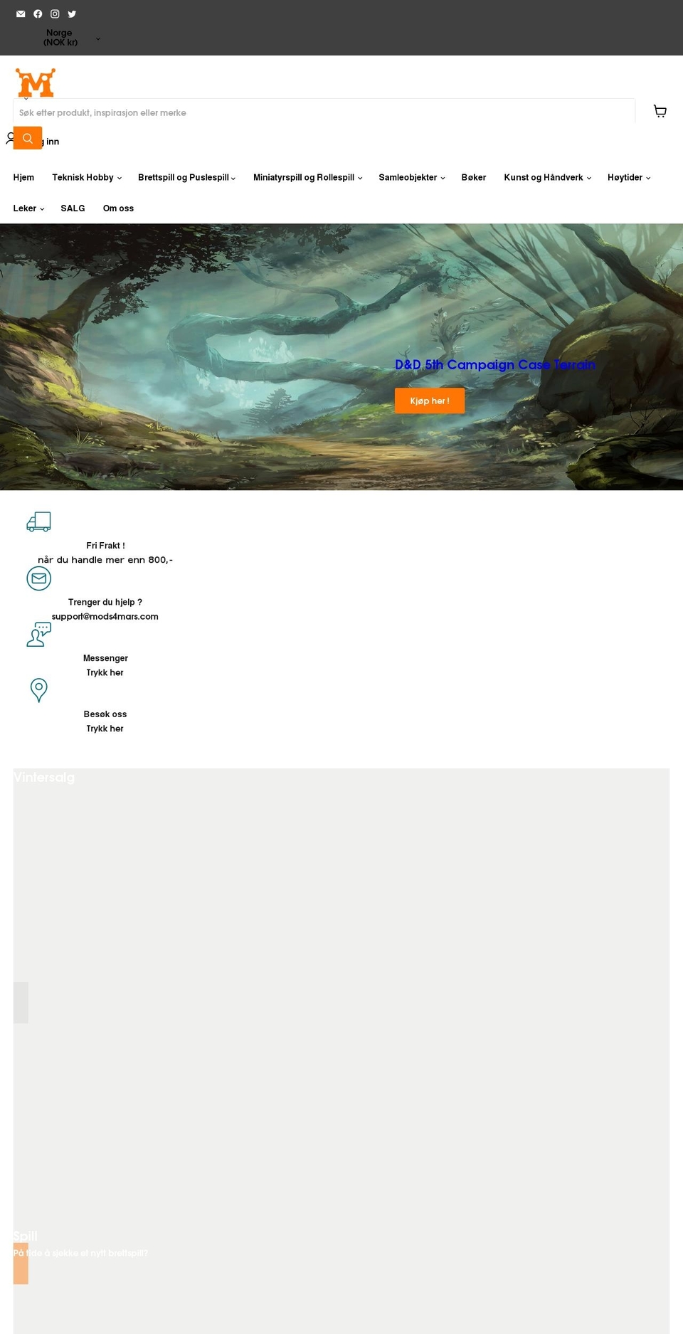 mods4mars.com — Shopify storefront screenshot