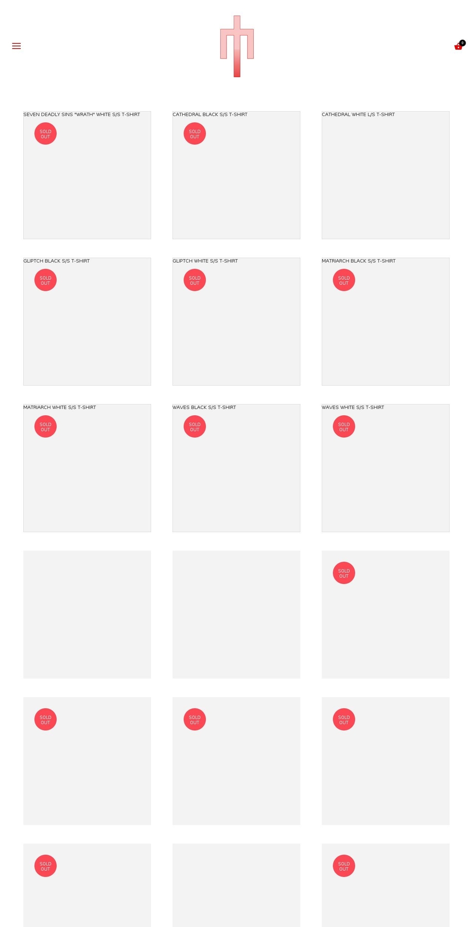 modsaints.com — Shopify storefront screenshot