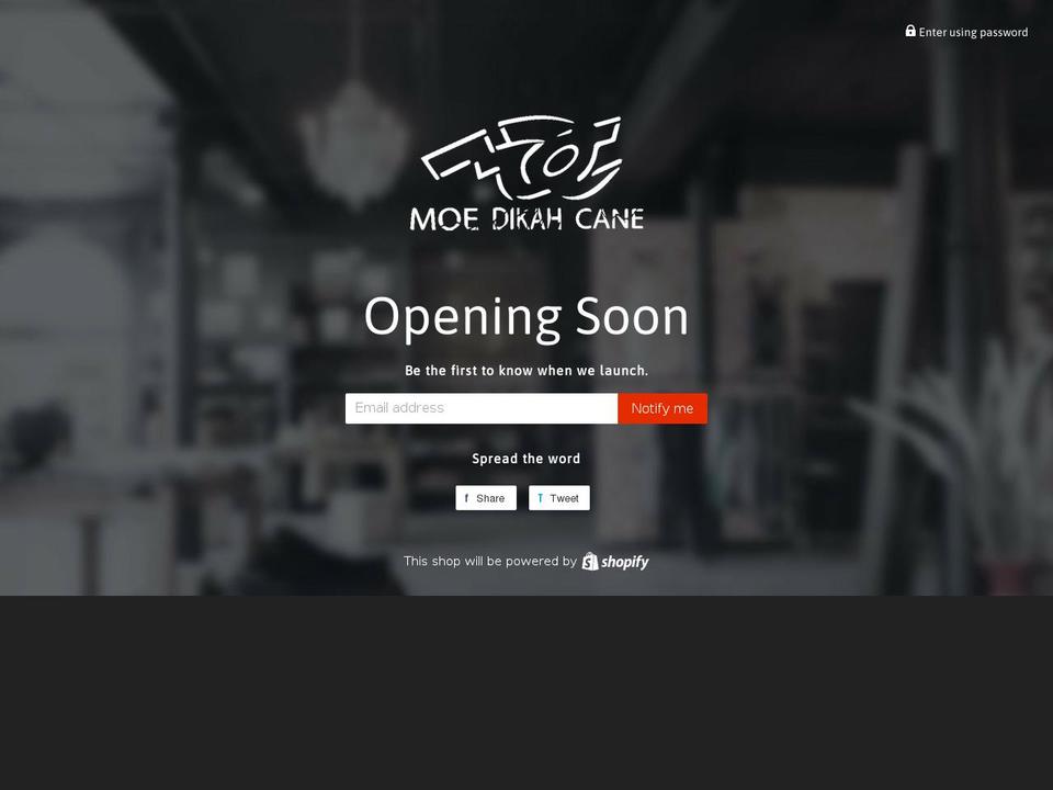moedikah.com — Shopify storefront screenshot